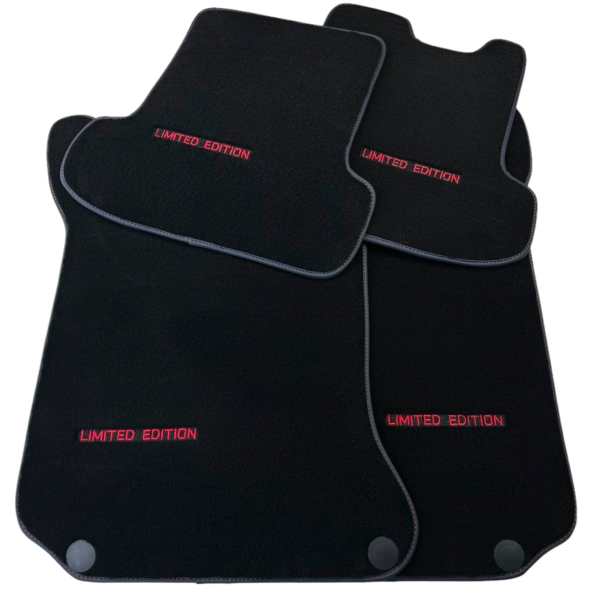 Black Floor Mats For Mercedes Benz GLS-Class X167 Maybach (2020-2023) | Limited Edition