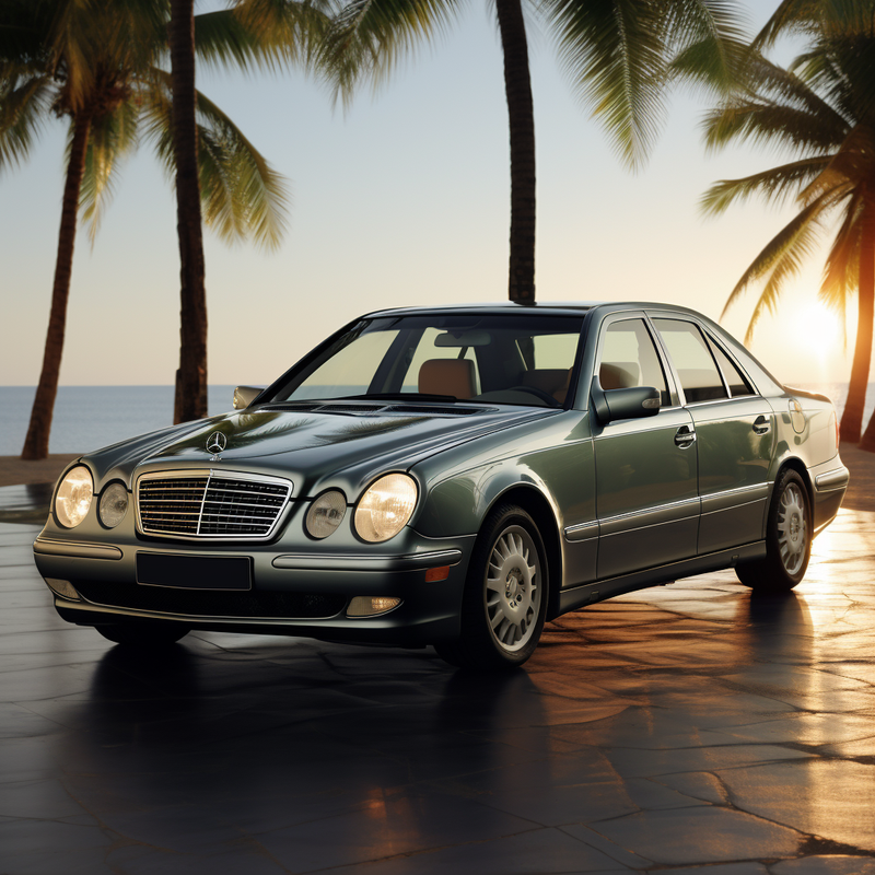 Elevate Your Mercedes-Benz E-Class W210 Sedan (1995-2002) with Autowin's Premium Floor Mats