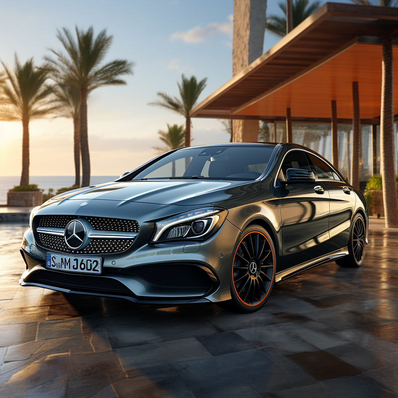 Elevate Your Mercedes CLA X117 Shooting Brake (2015-2019) with Autowin's Premium Floor Mats