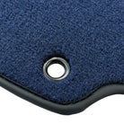 Dark Blue Floor Mats for Ferrari 360 Modena (1999-2005) with Alcantara Leather - AutoWin