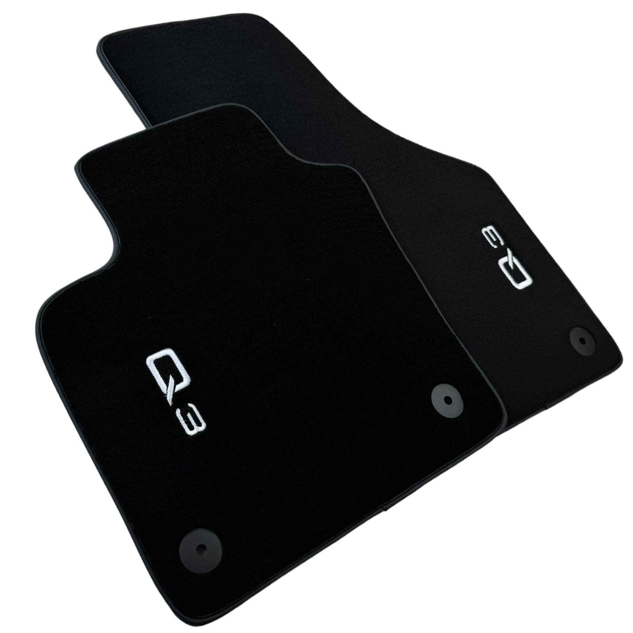 Black Floor Mats for Audi Q3 F3 (2018-2024) - AutoWin