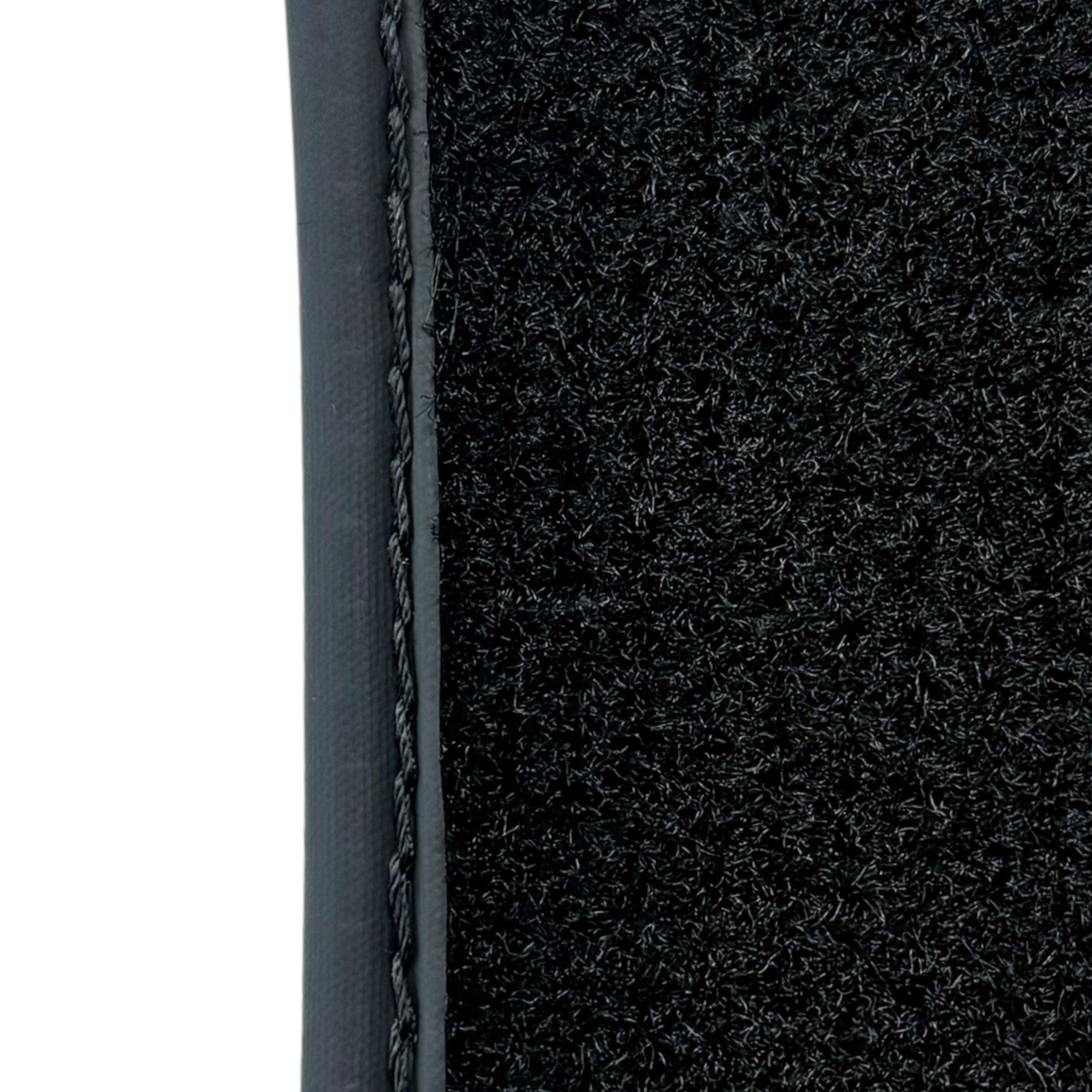 Black Sheepskin Floor Mats for BMW iX (2022-2024) - AutoWin