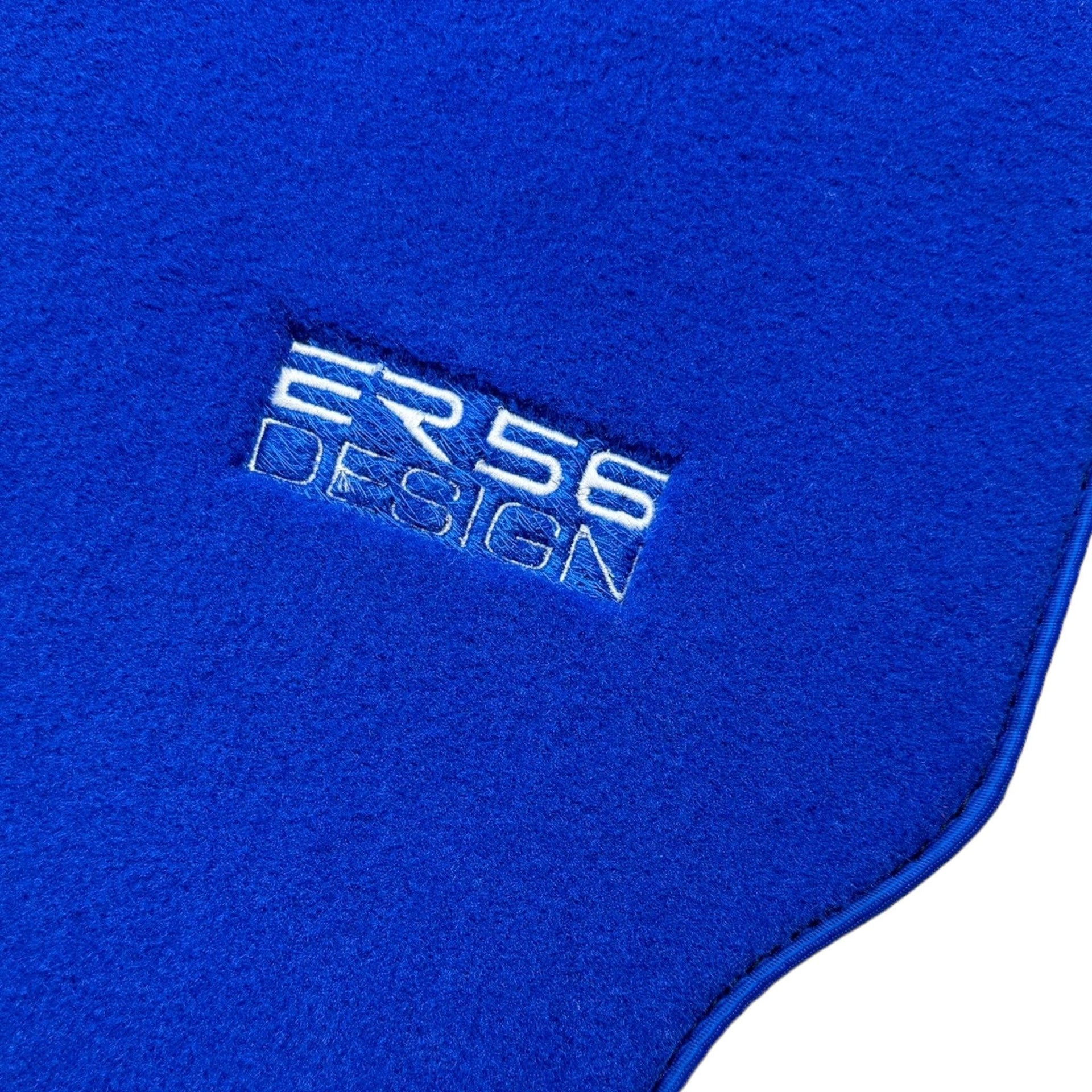 Blue Floor Mats for Aston Martin Vanquish (2012–2018) ER56 Design - AutoWin