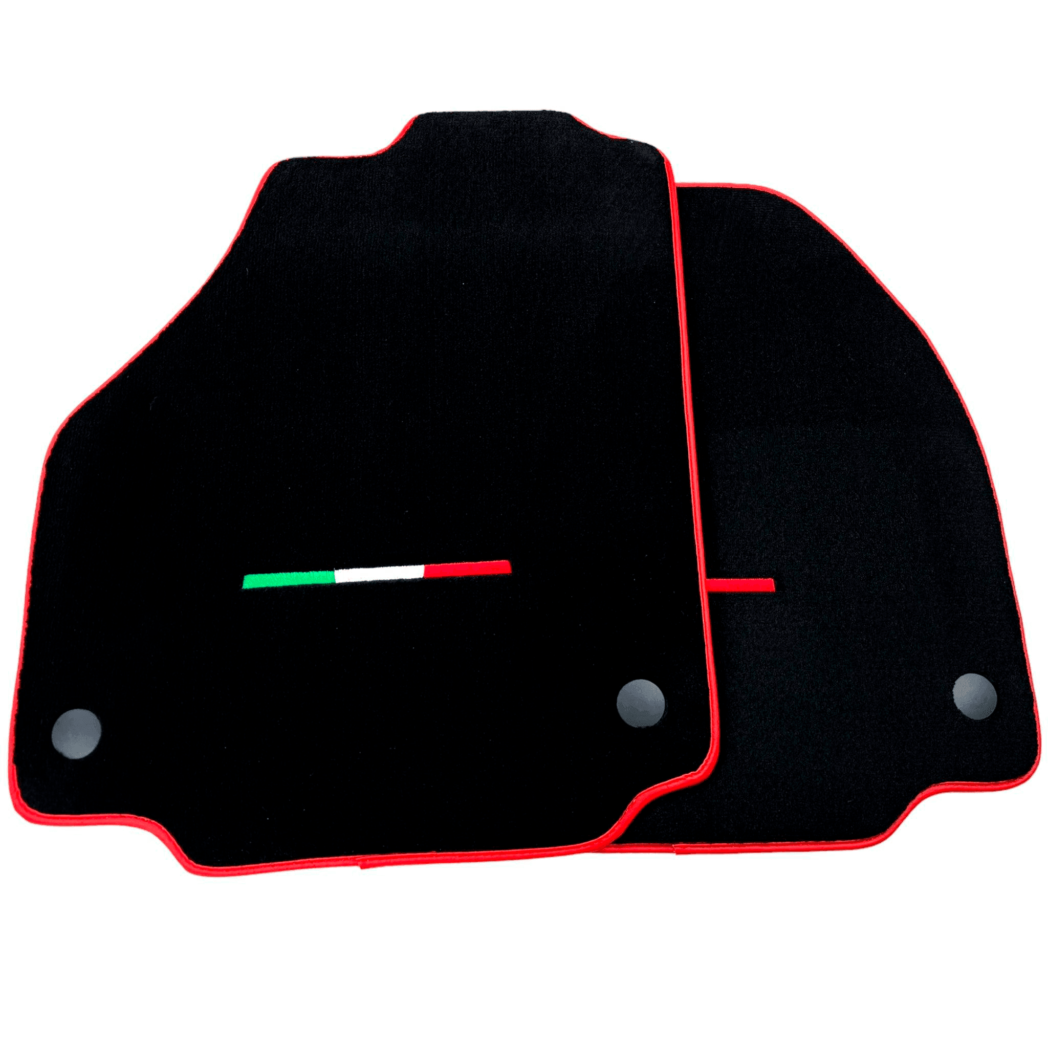 Floor Mats for Ferrari 458 Italia (2009-2015) with Red Trim - AutoWin