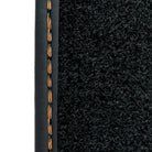 Customizable Black Floor Mats for Lamborghini Urus with Yellow Leather - AutoWin