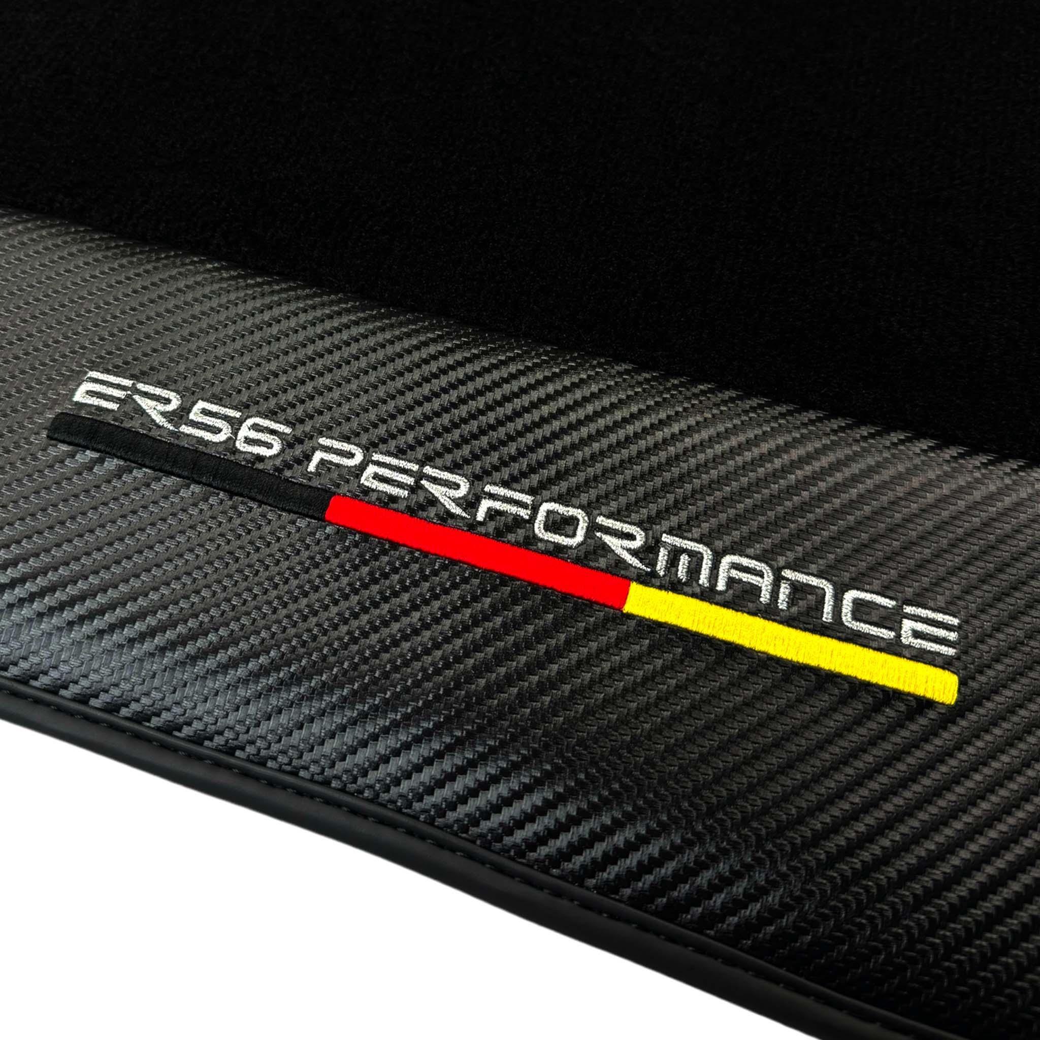 Black Floor Mats for Audi A6 - C6 Avant (2004-2008) | ER56 Performance - AutoWin