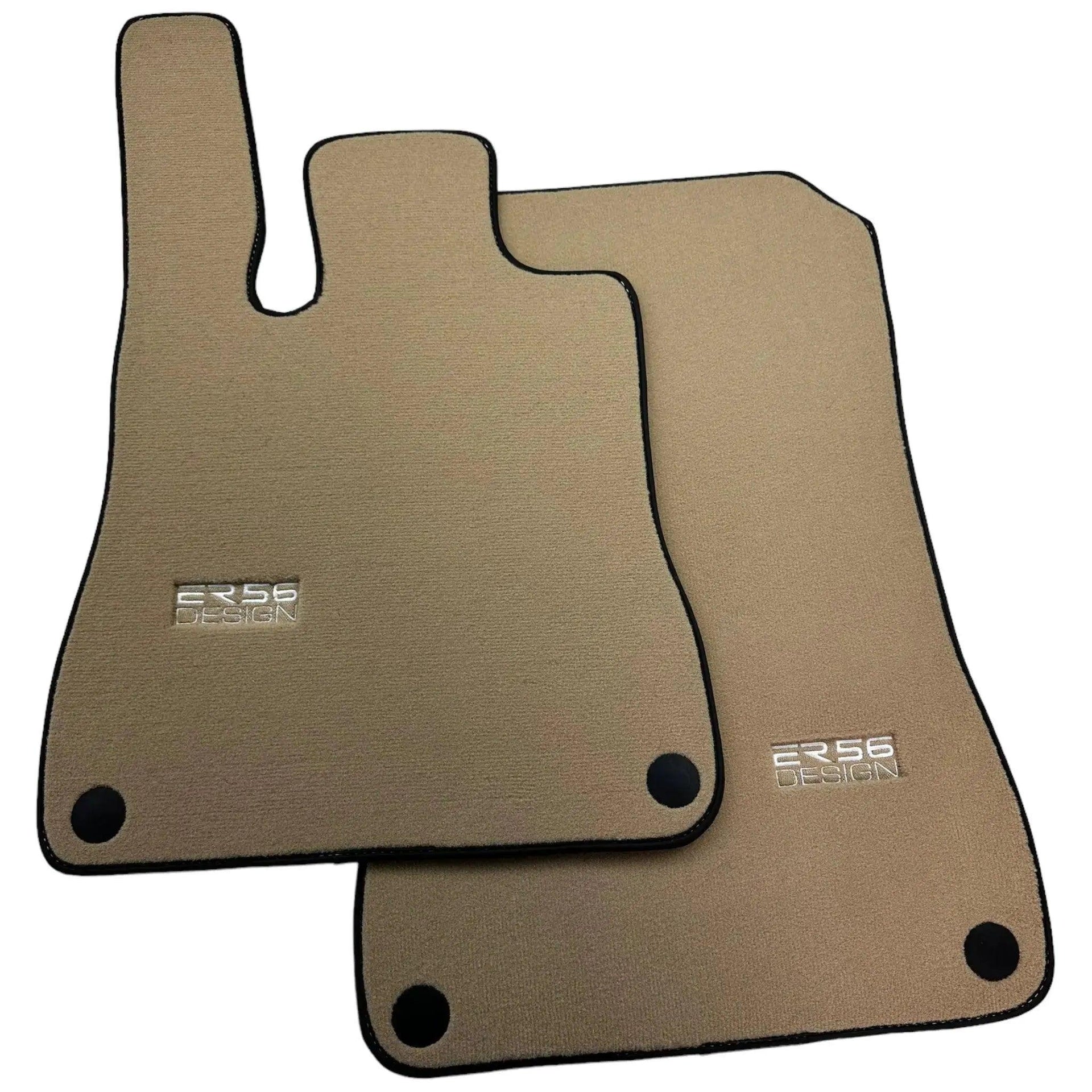 Beige Floor Mats For Mercedes-Benz SLK R170 (2000-2004) - AutoWin