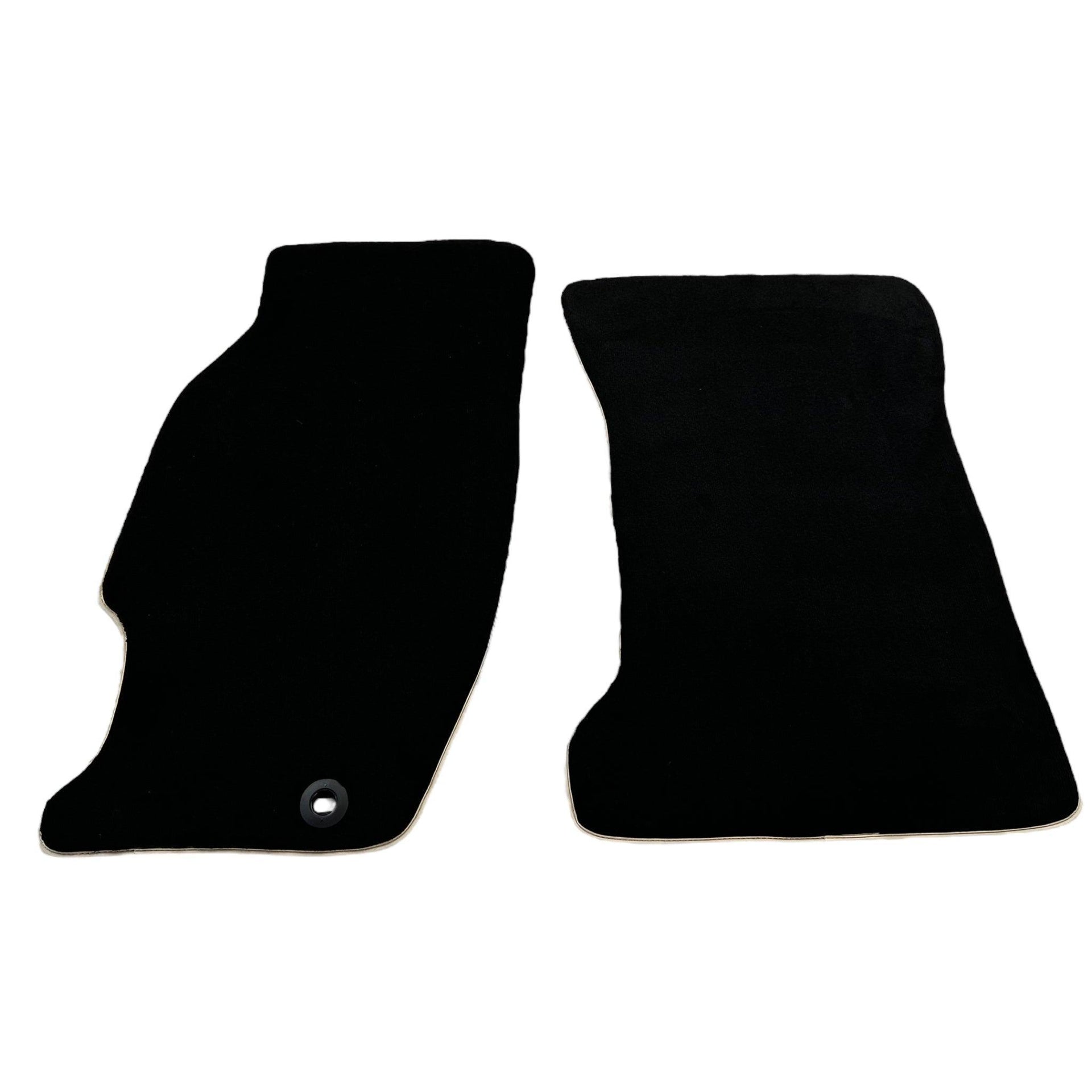 Black Floor Mats For Honda Accord (1990-1993) - AutoWin