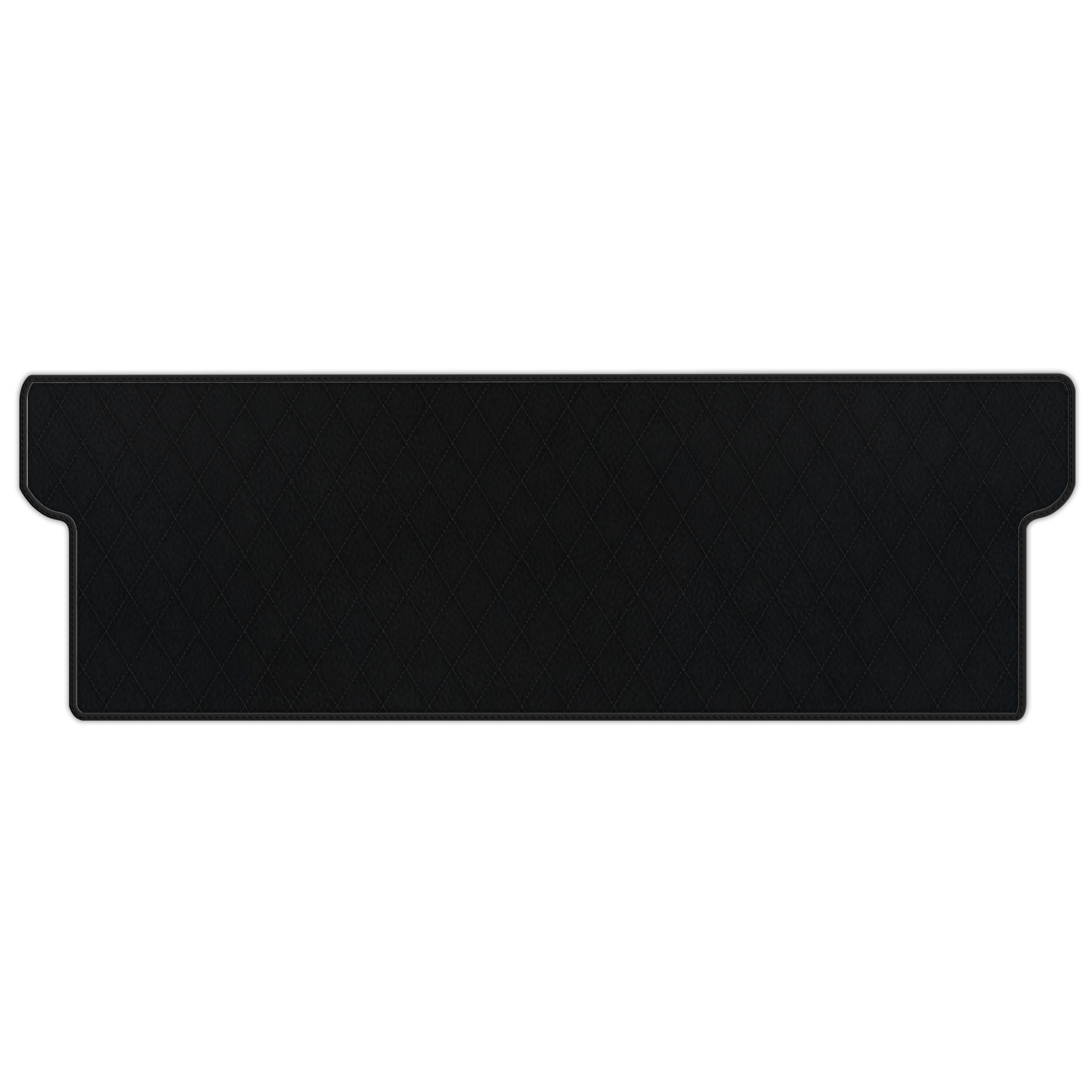 Customizable Leather Trunk Floor Mats with Double Diamond Pattern for Ferrari Dino GT4 (1973-1979) - AutoWin