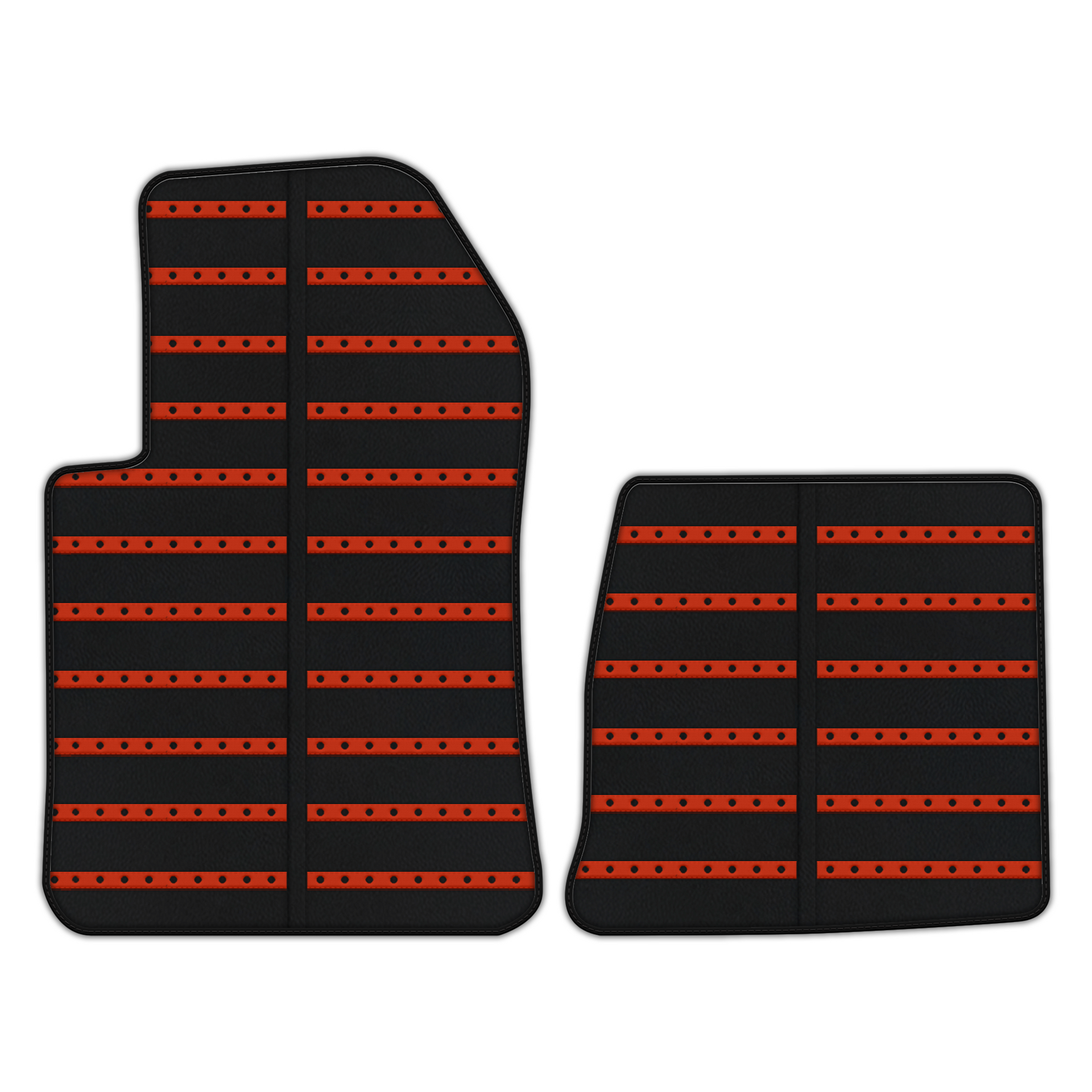 Dark Blue Floor Mats For Ferrari 612 Scaglietti 2005-2011 Italian Edition - AutoWin
