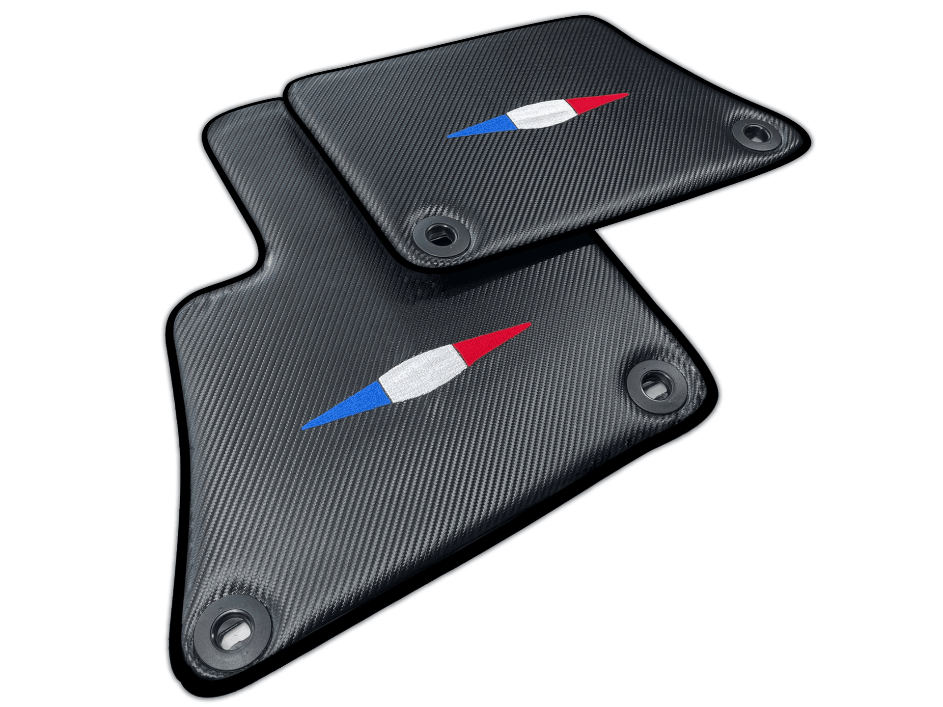 Carbon Fiber Floor Mats for Bugatti Veyron | Various Trim Colors