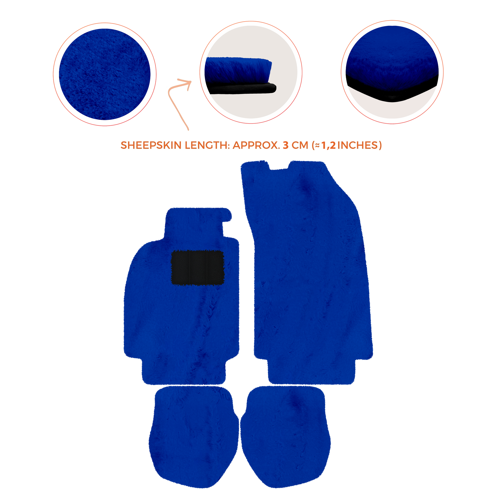 Gray Floor Mats for Porsche 964 (1989-1994) - AutoWin