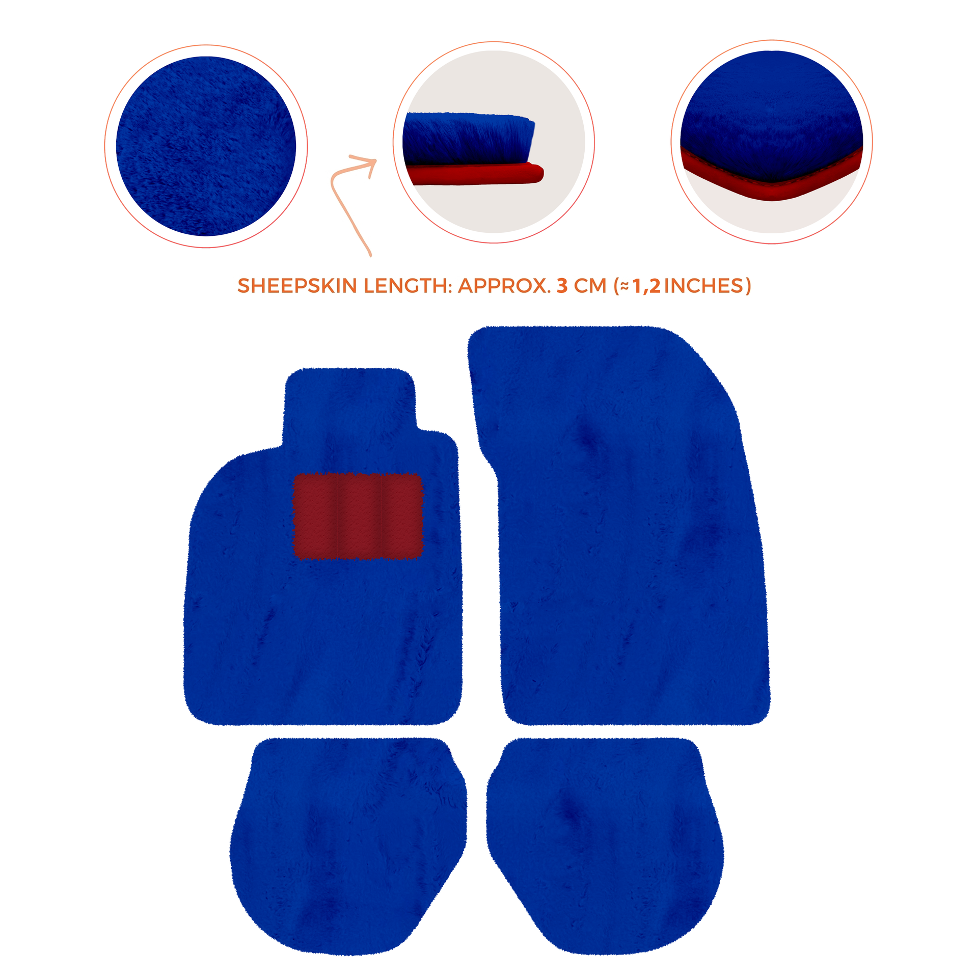 Black Floor Mats for Porsche 911 - 993 (1994-1998) - AutoWin