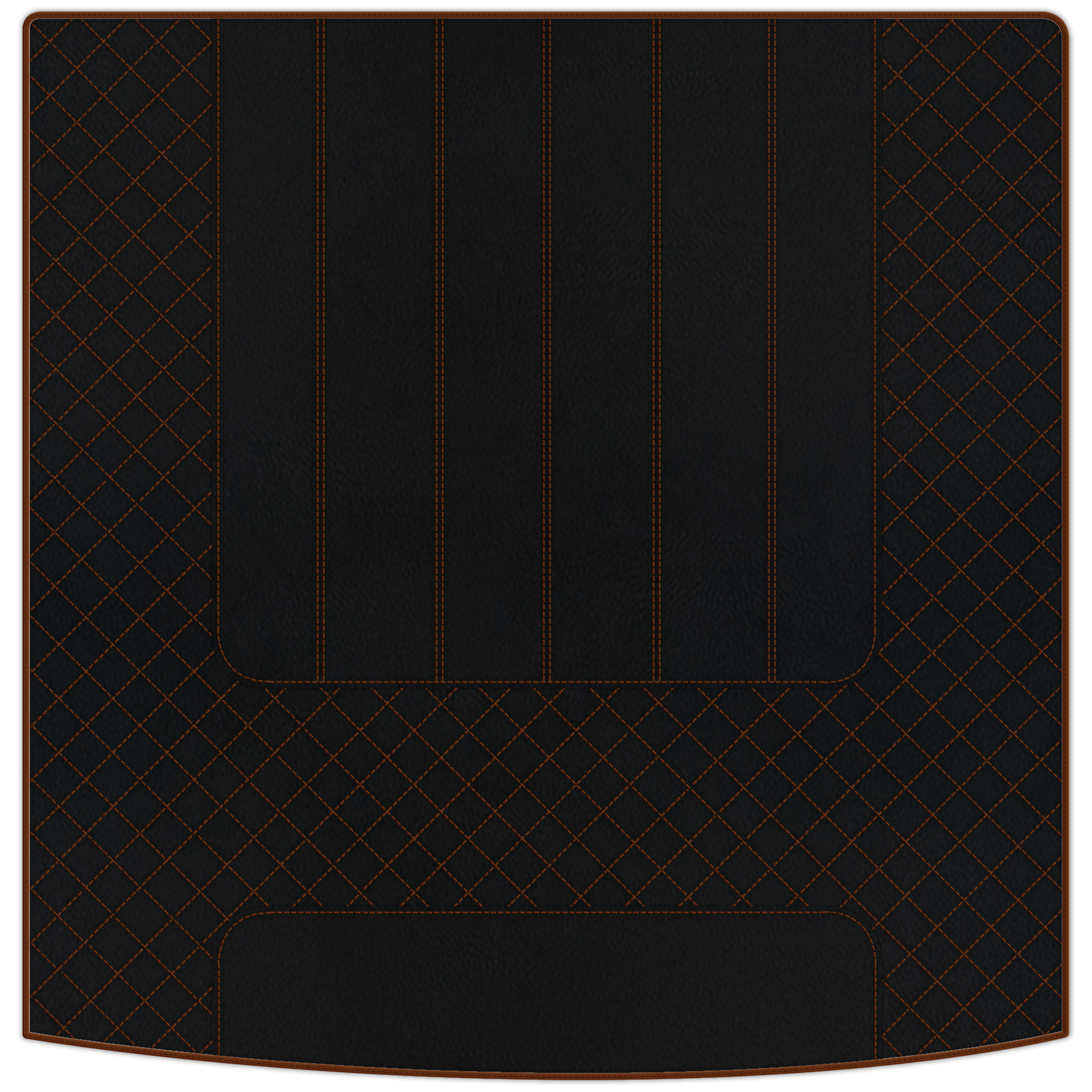 Premium Black Leather Floor Mats for Bentley Arnage T (1998-2009)