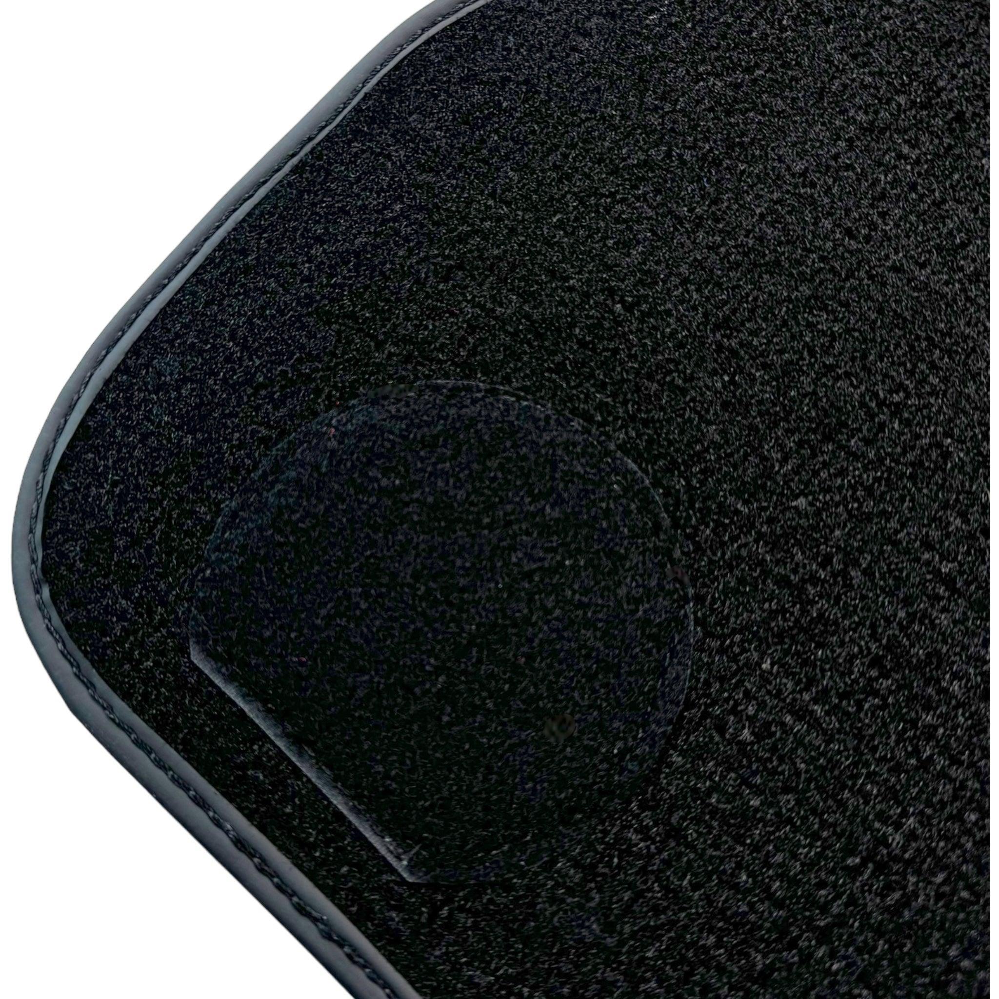 Black Sheepskin Floor Mats for BMW iX (2022-2024) - AutoWin