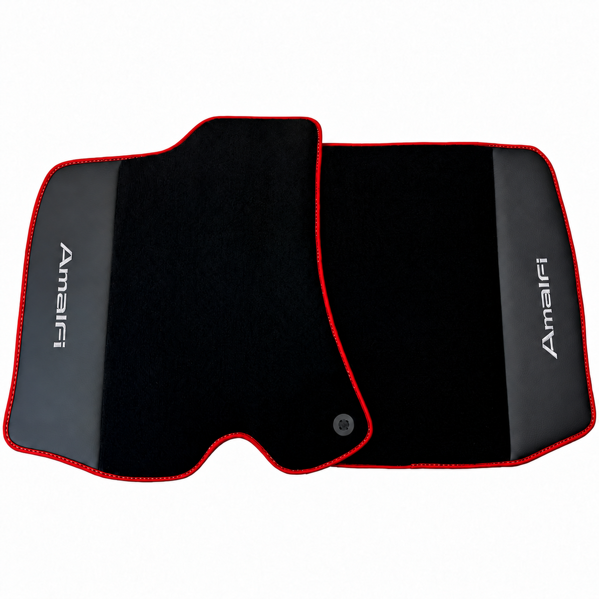 Customizable Leather Trunk Floor Mats with Single Diamond Pattern for Ferrari Roma (2021-2027)