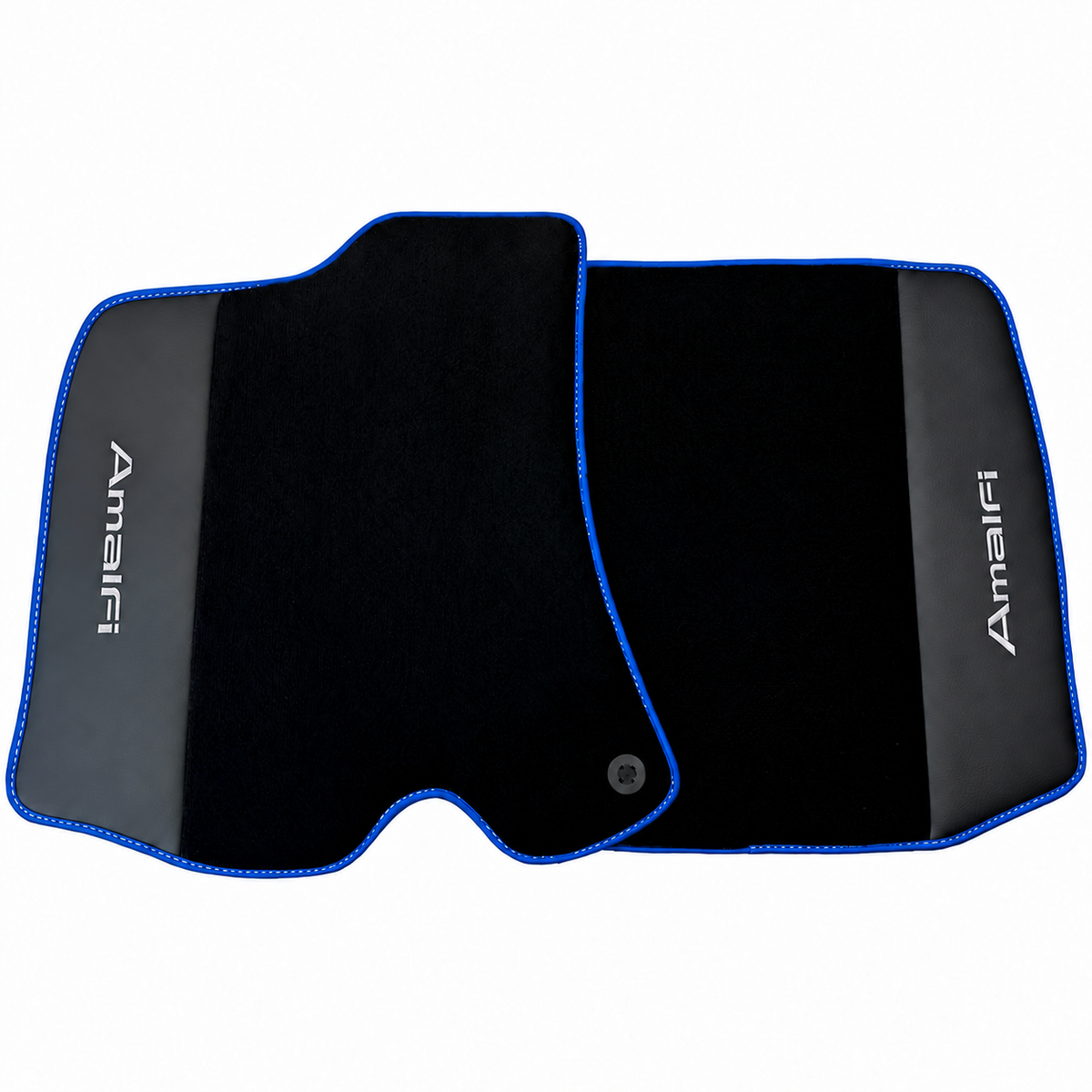 Customizable Leather Trunk Floor Mats with Single Diamond Pattern for Ferrari Roma (2021-2027)
