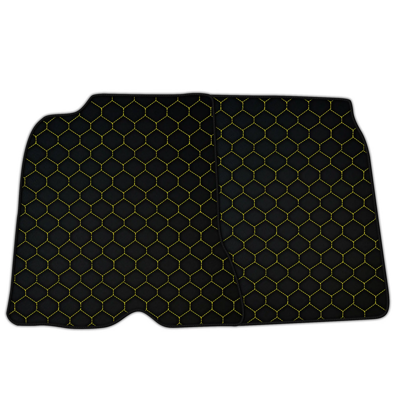 Customizable Hex Pattern Floor Mats for 2015–2018 Ferrari California T
