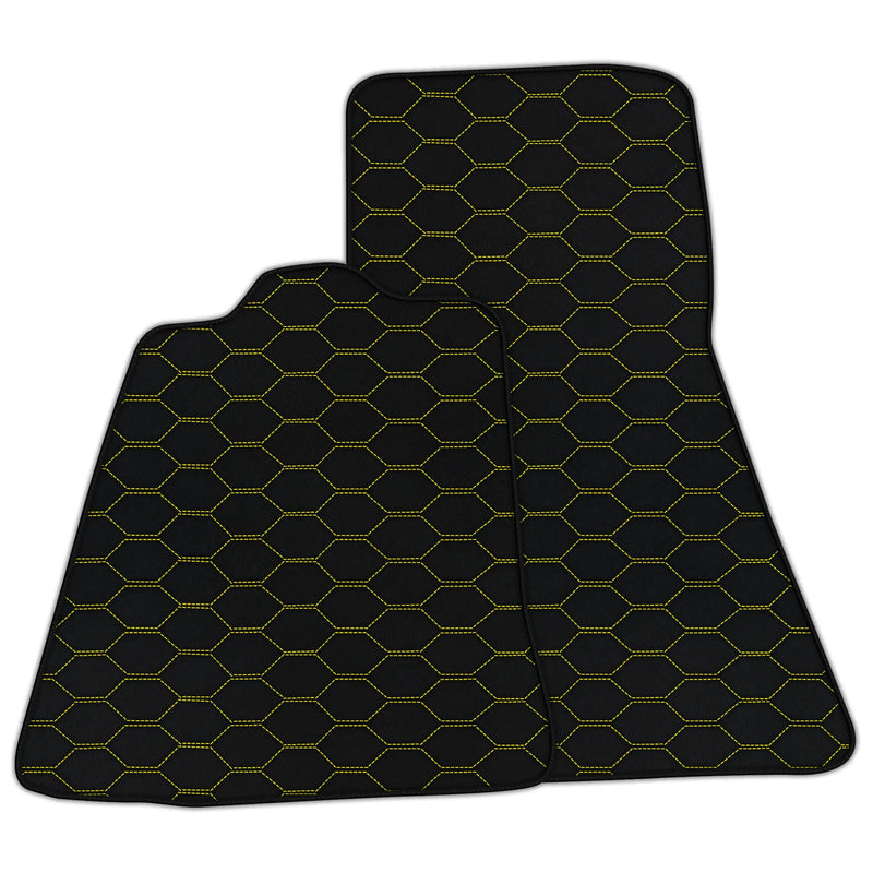 Customizable Leather Floor Mats with Divario Pattern for McLaren 600LT (2018-2020)