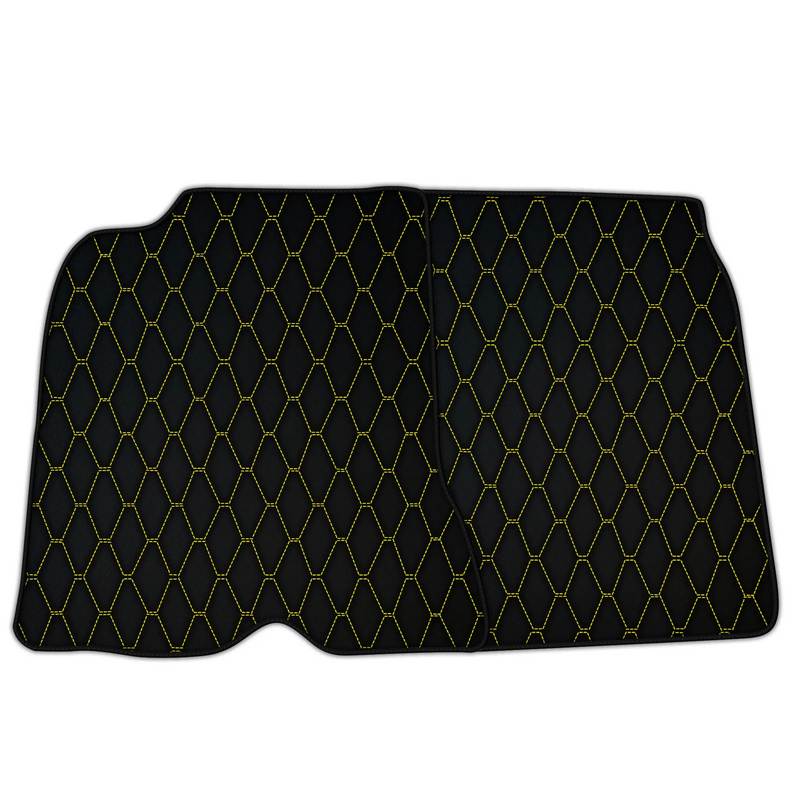 Customizable Vertical Hex Pattern Floor Mats for 2015–2018 Ferrari California T