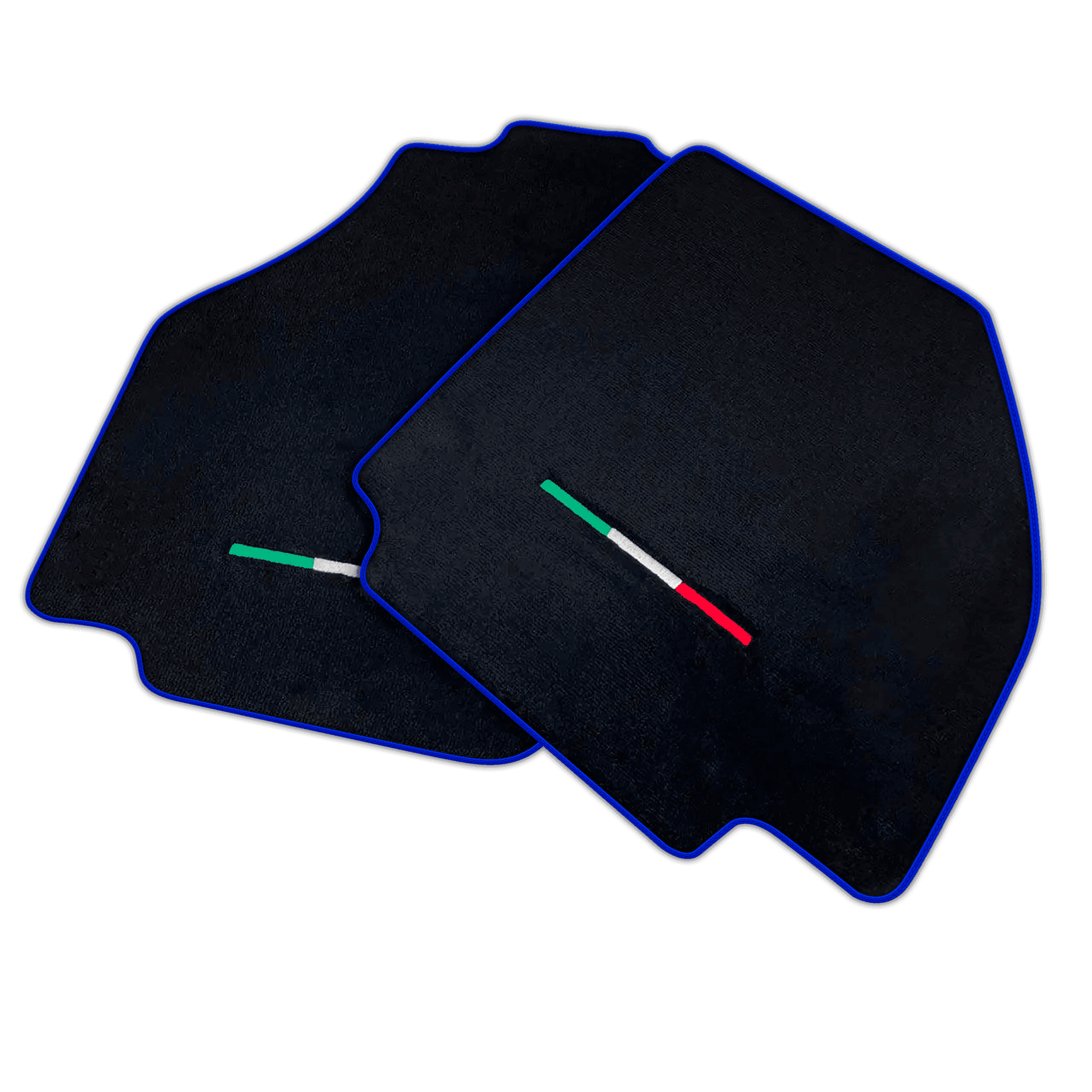 Black Floor Mats for Ferrari 488 Pista Spider (2019-2021) | Various Trim Colors
