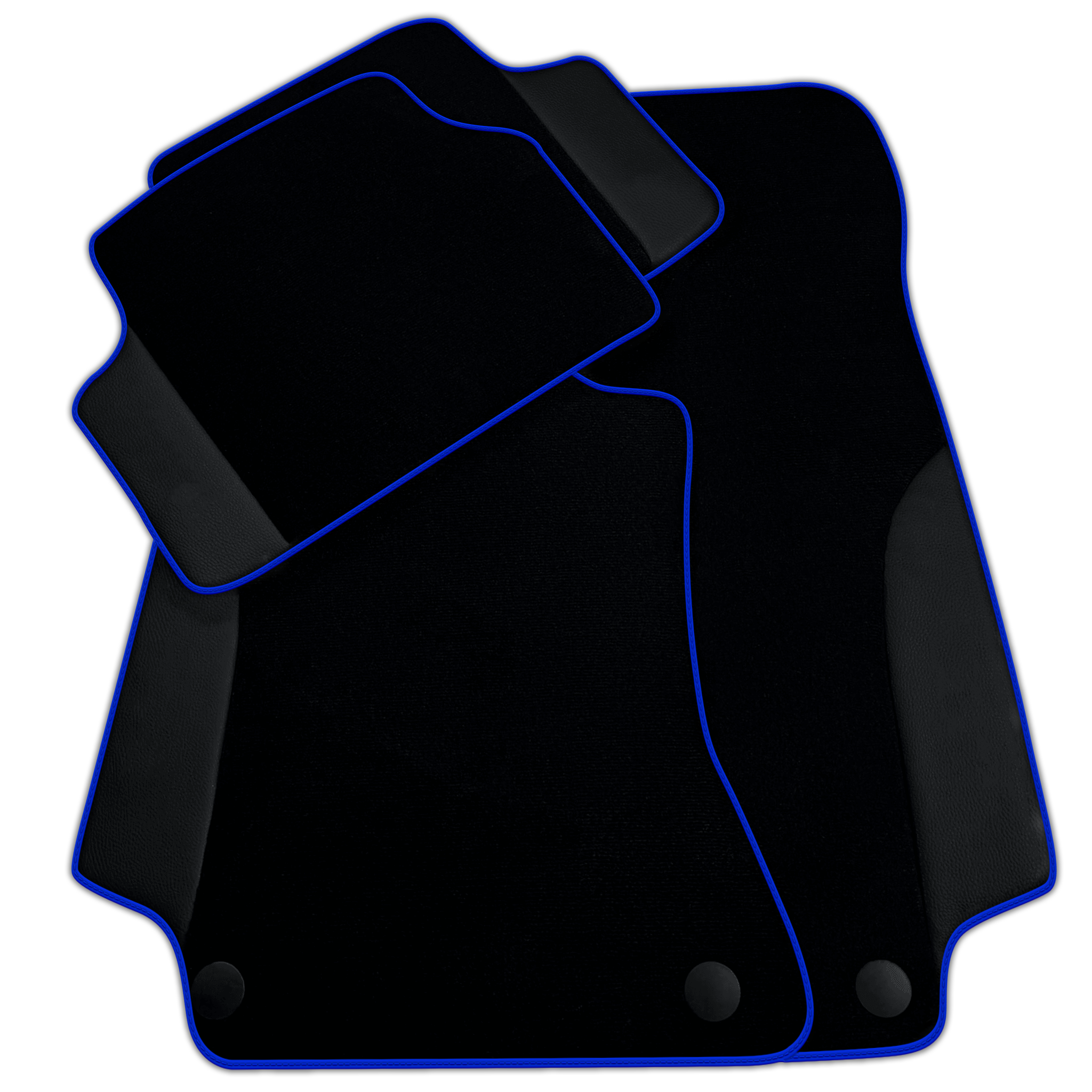 Customizable Black Floor Mats For Mercedes Benz E-Class W124 Sedan (1985-1995)