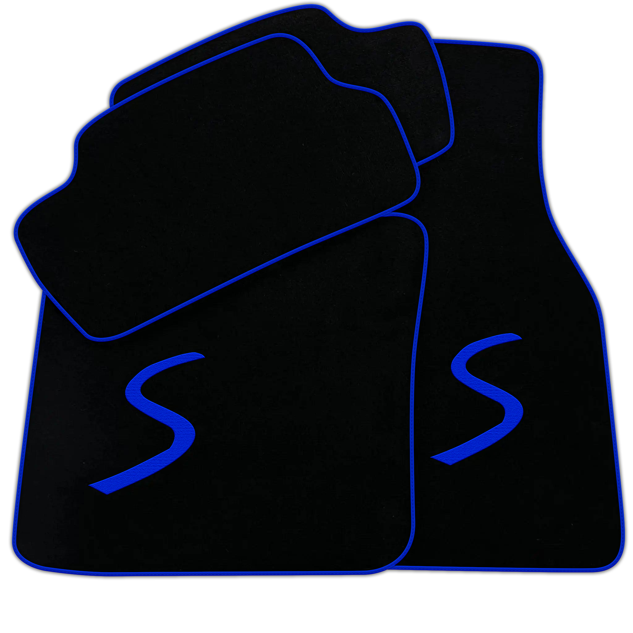 Black Floor Mats for Mini Cooper/One R50 (2001-2007)