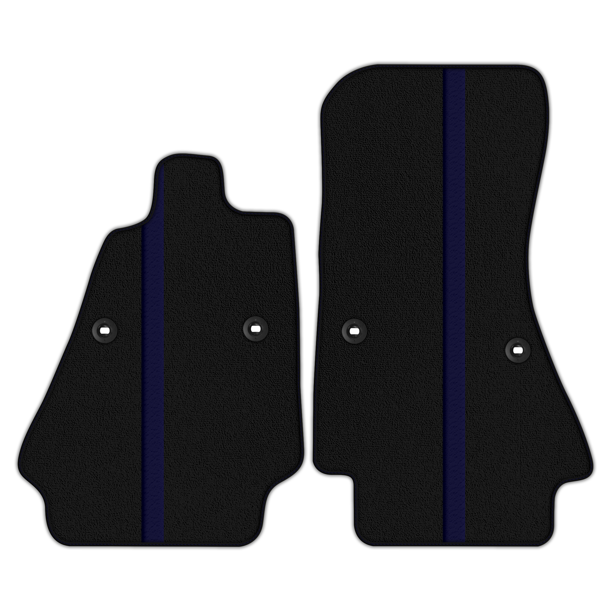 Premium Custom Black Floor Mats for Bugatti Veyron (2005-2015)