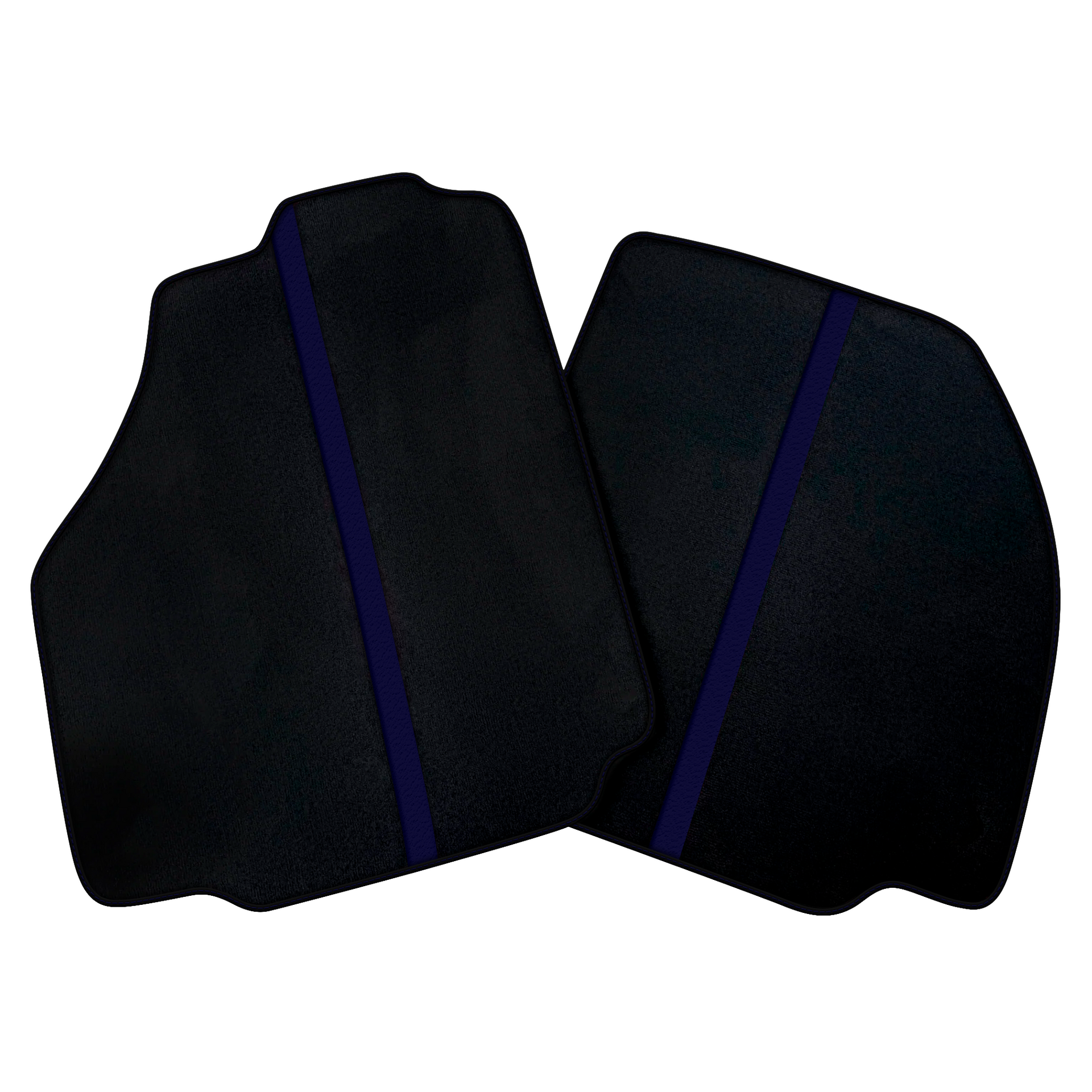 Black Car Floor Mats with Leather Line for Ferrari 458 Speciale (2012-2015) | Various Colors