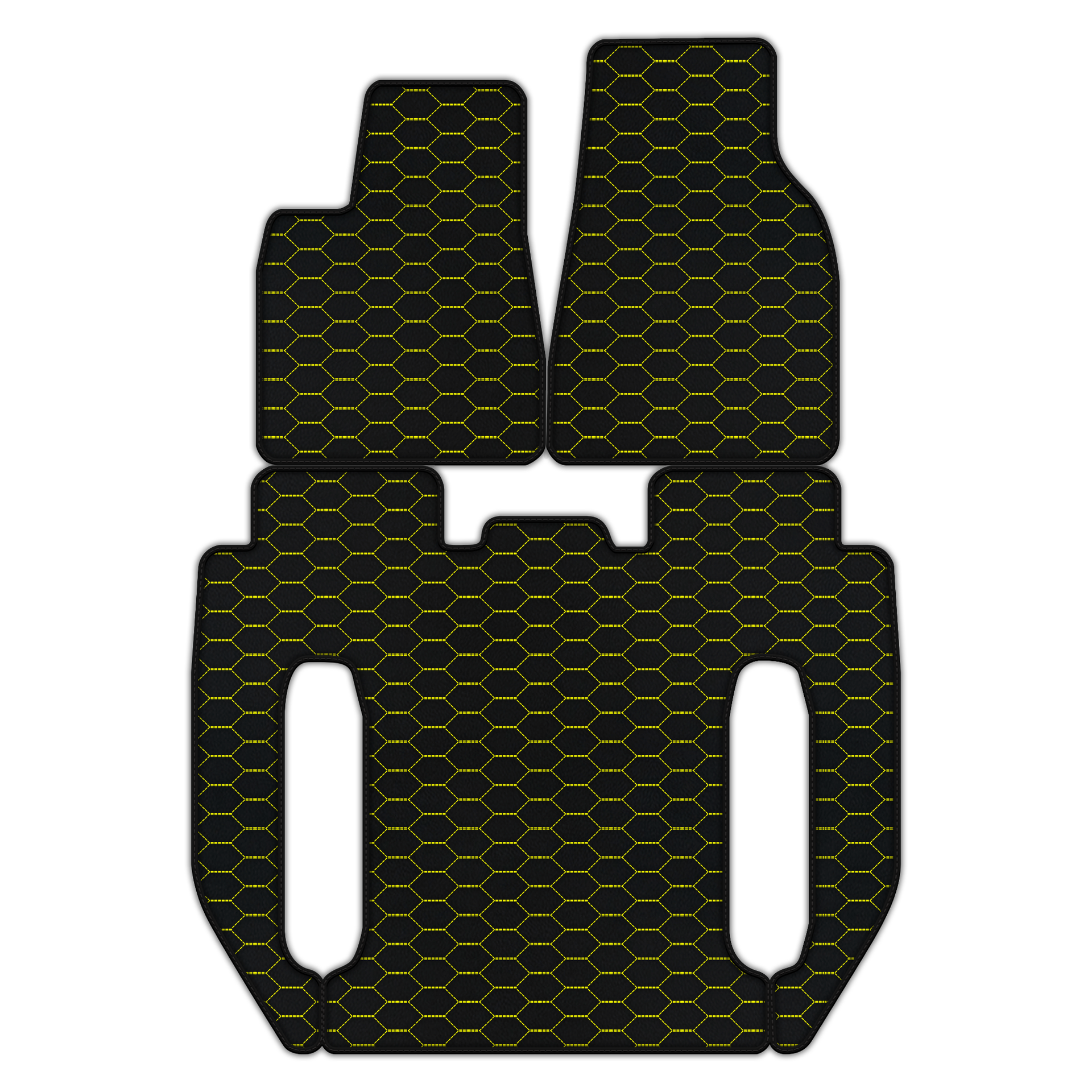 Custom Leather Floor Mats for Tesla Model X (2016-2025)