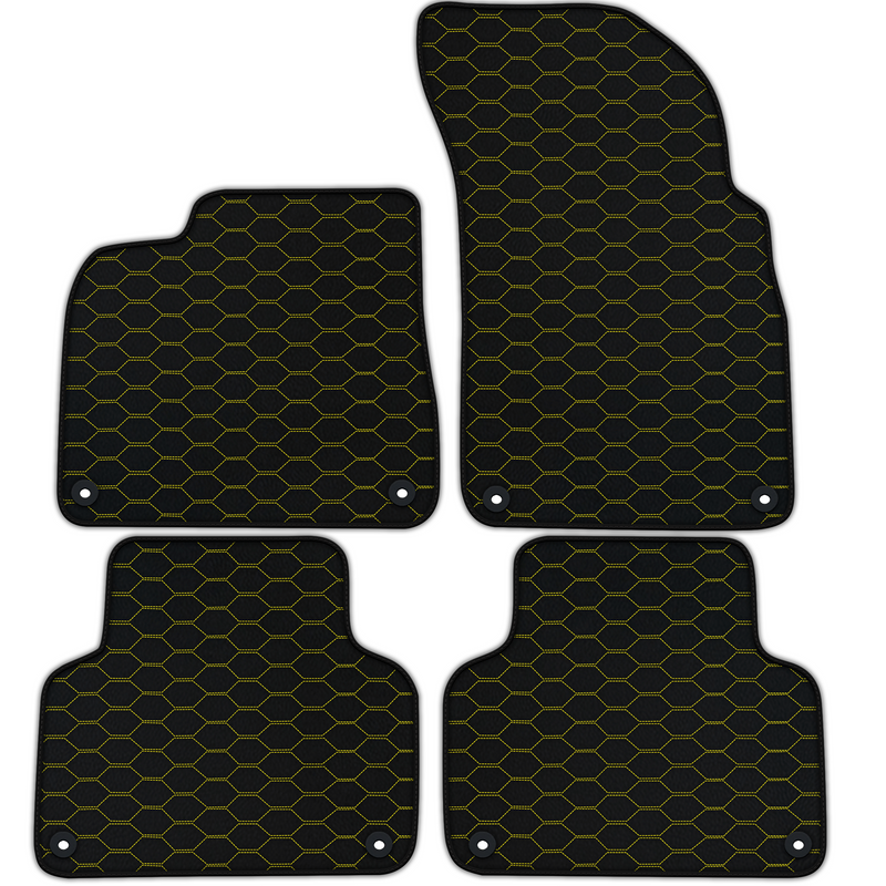 Customizable Leather Floor Mats with Divario Pattern for Lamborghini Urus (2018-2026)