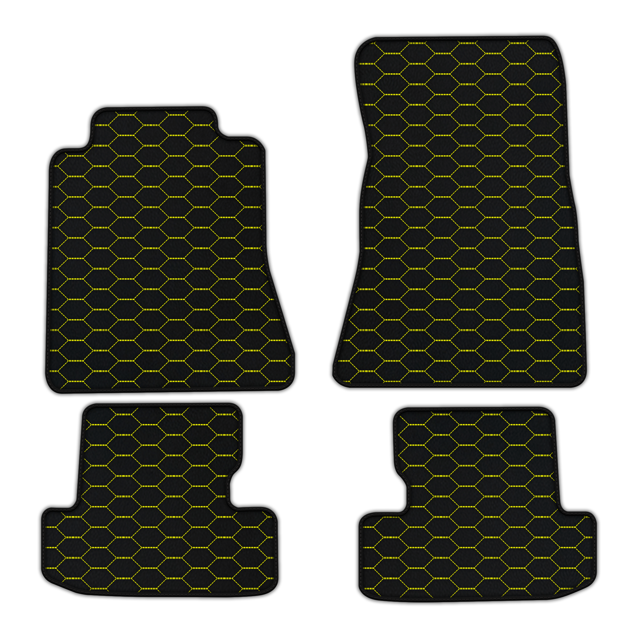 Premium Customizable Leather Floor Mats for Nissan GT-R (2009-2023)