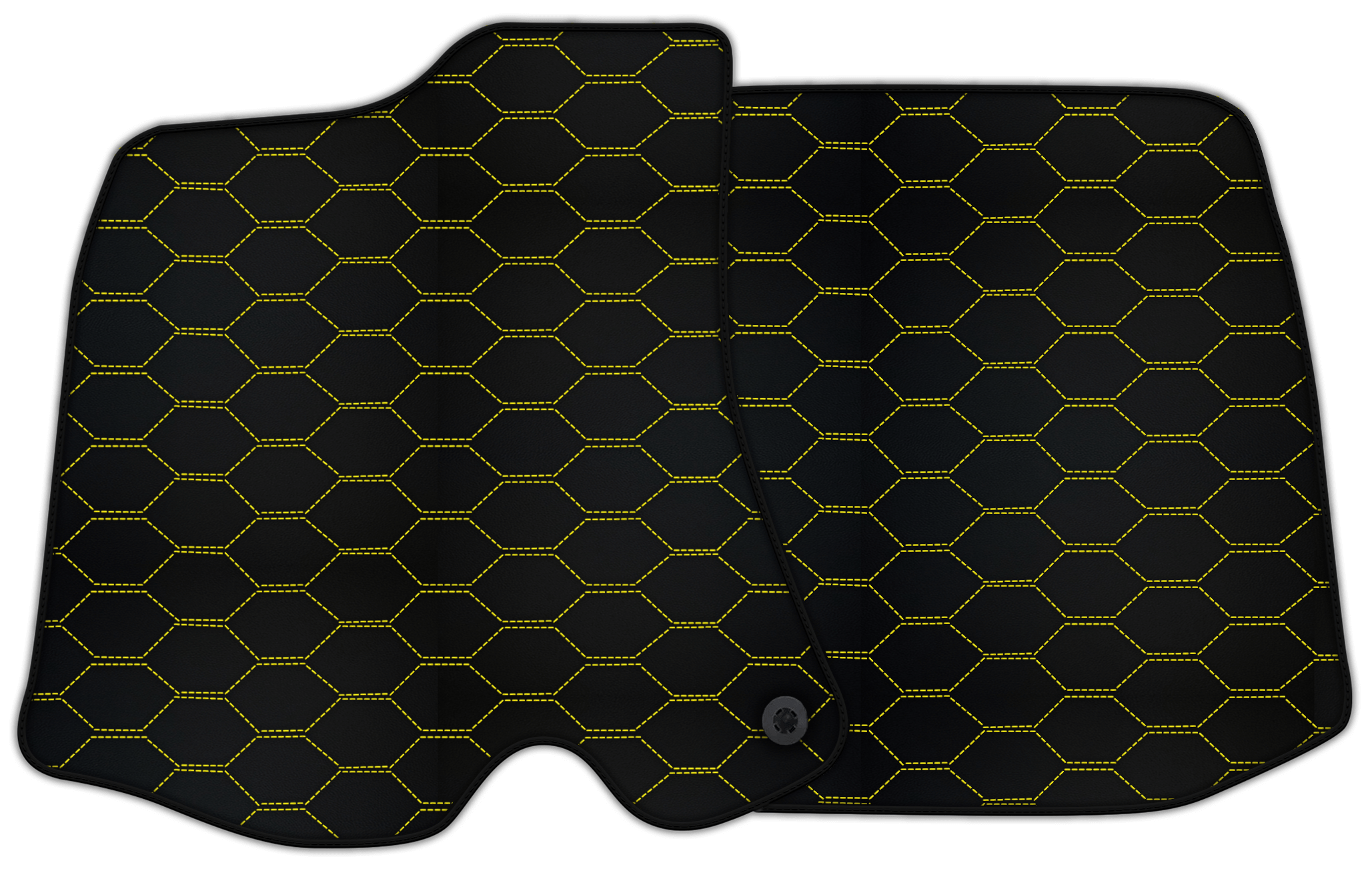Customizable Leather Floor Mats with Divario Pattern for Ferrari Portofino (2018–2023)
