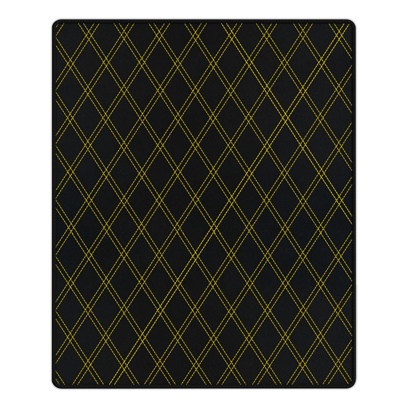 Customizable Leather Trunk Floor Mats with Double Diamond Pattern for Ferrari 296 GTS (2022-2025)