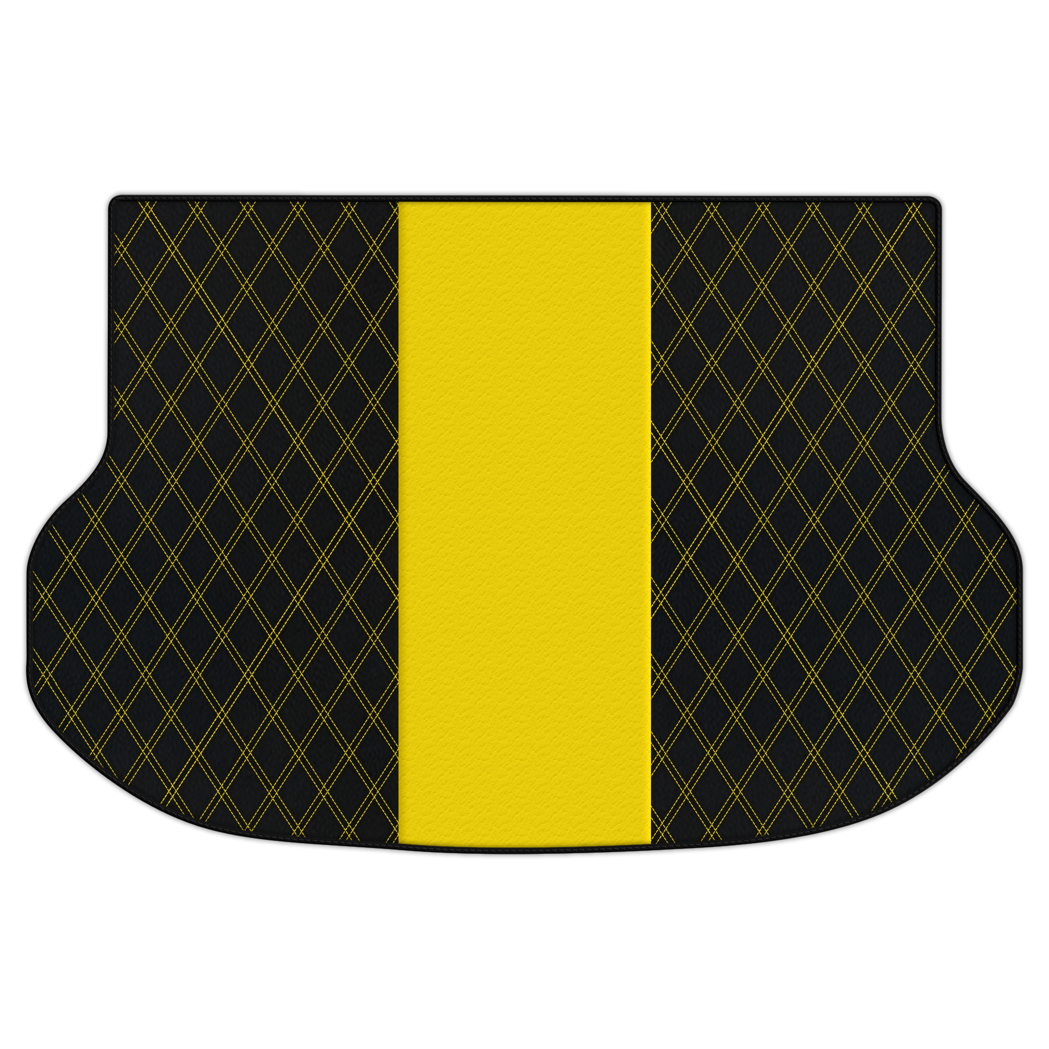 Custom Leather Trunk Mats for Lexus NX (2014-2022) - Double Diamond