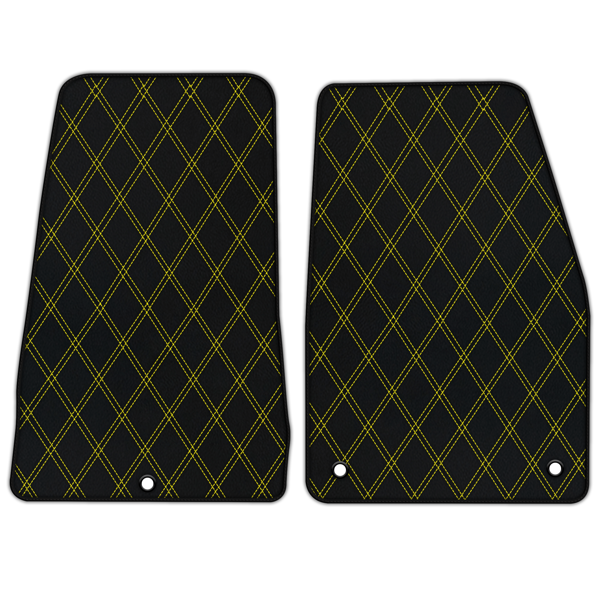Customizable Double Diamond Pattern Floor Mats for Dodge Viper (2003-2006)