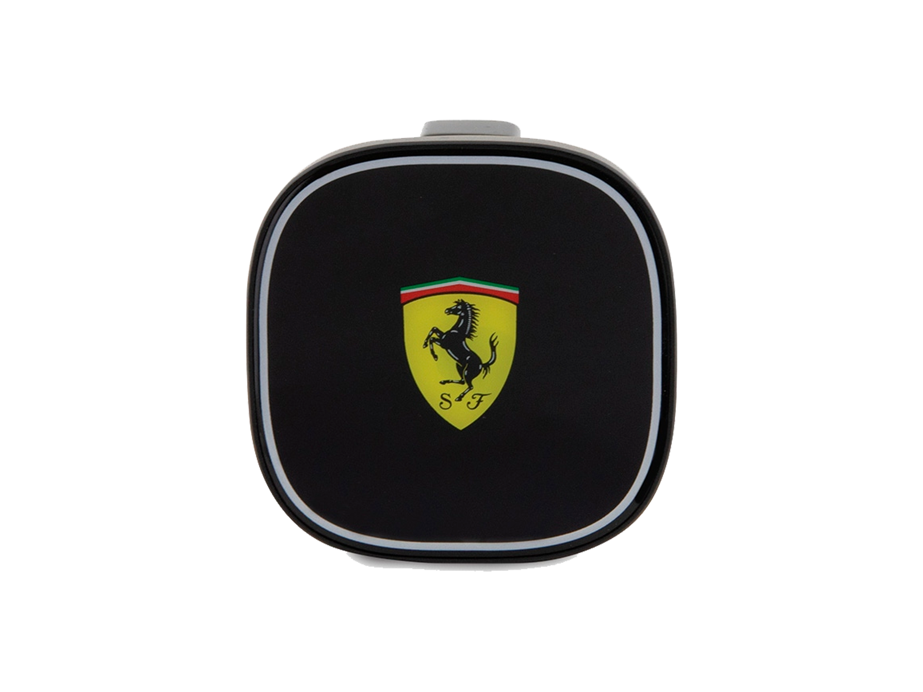 Black Ferrari MagSafe Car Vent Mount with 15W Wireless Charging