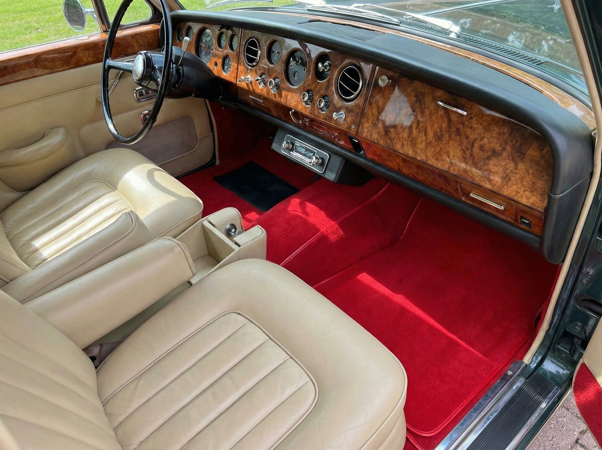 Sheepskin Floor Mats For Rolls Royce Shadow 1965-1977 Er56 Design Brand - ER56 Design