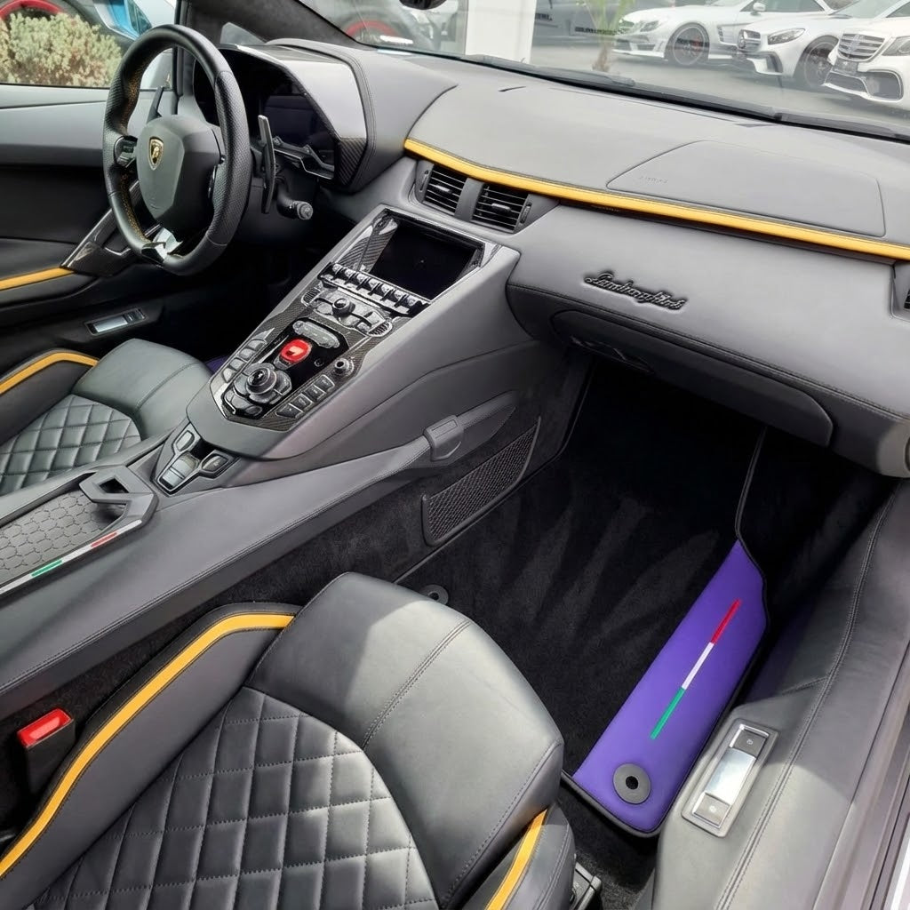 Lamborghini Aventador Floor Mats Collection