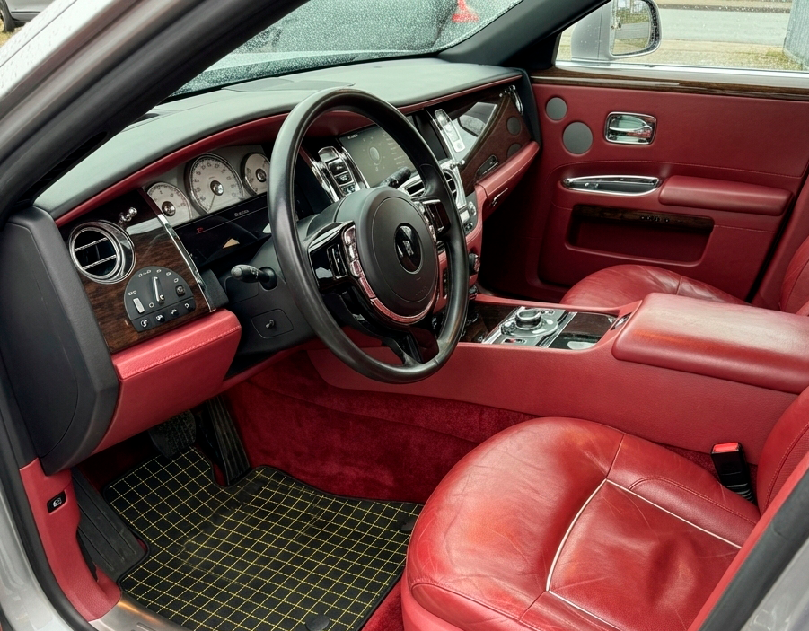 Sheepskin Floor Mats For Rolls Royce Ghost Series I (2010–2020) Er56 Design Brand - ER56 Design