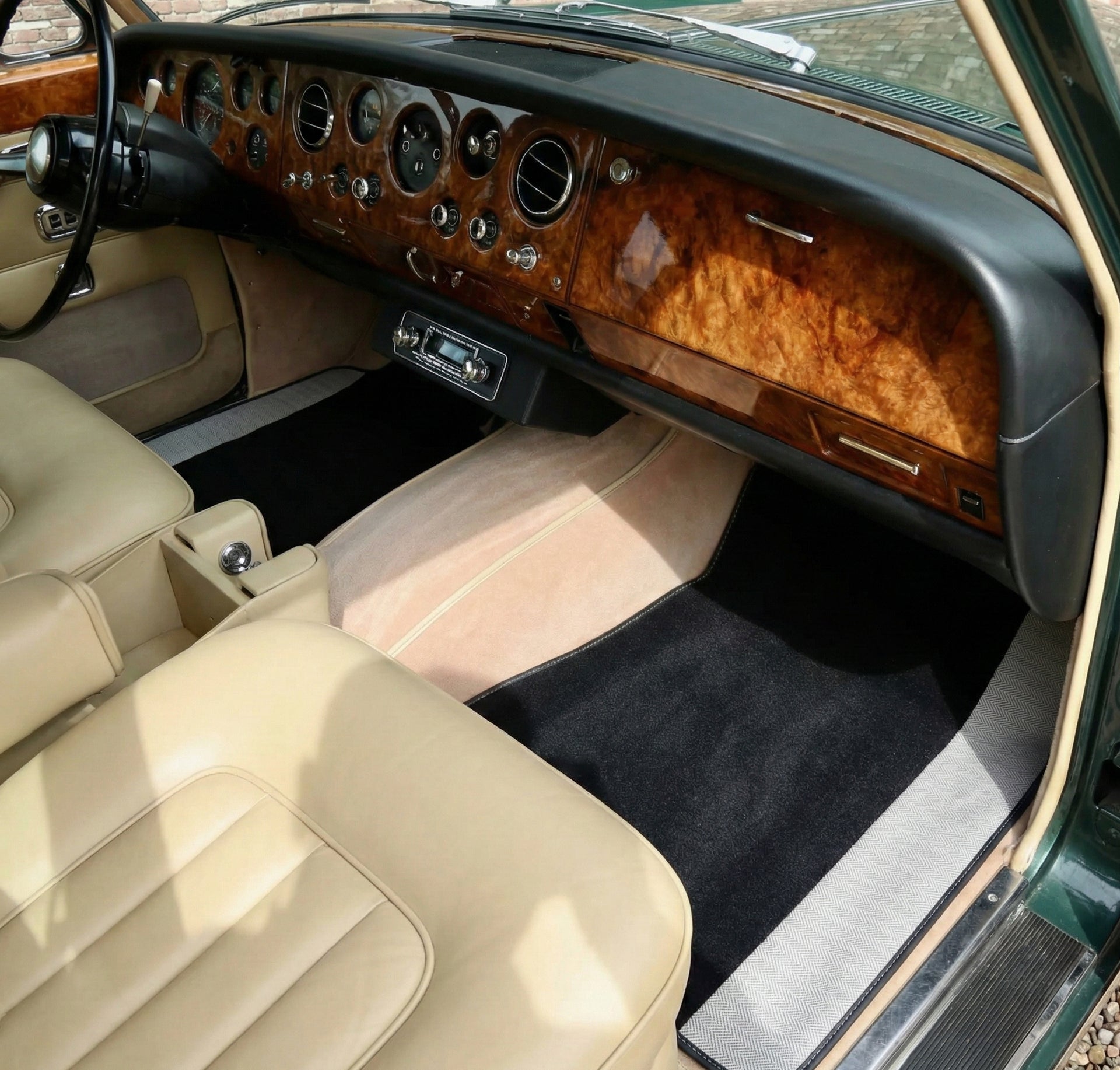 Sheepskin Floor Mats For Rolls Royce Shadow 1965-1977 Er56 Design Brand - ER56 Design