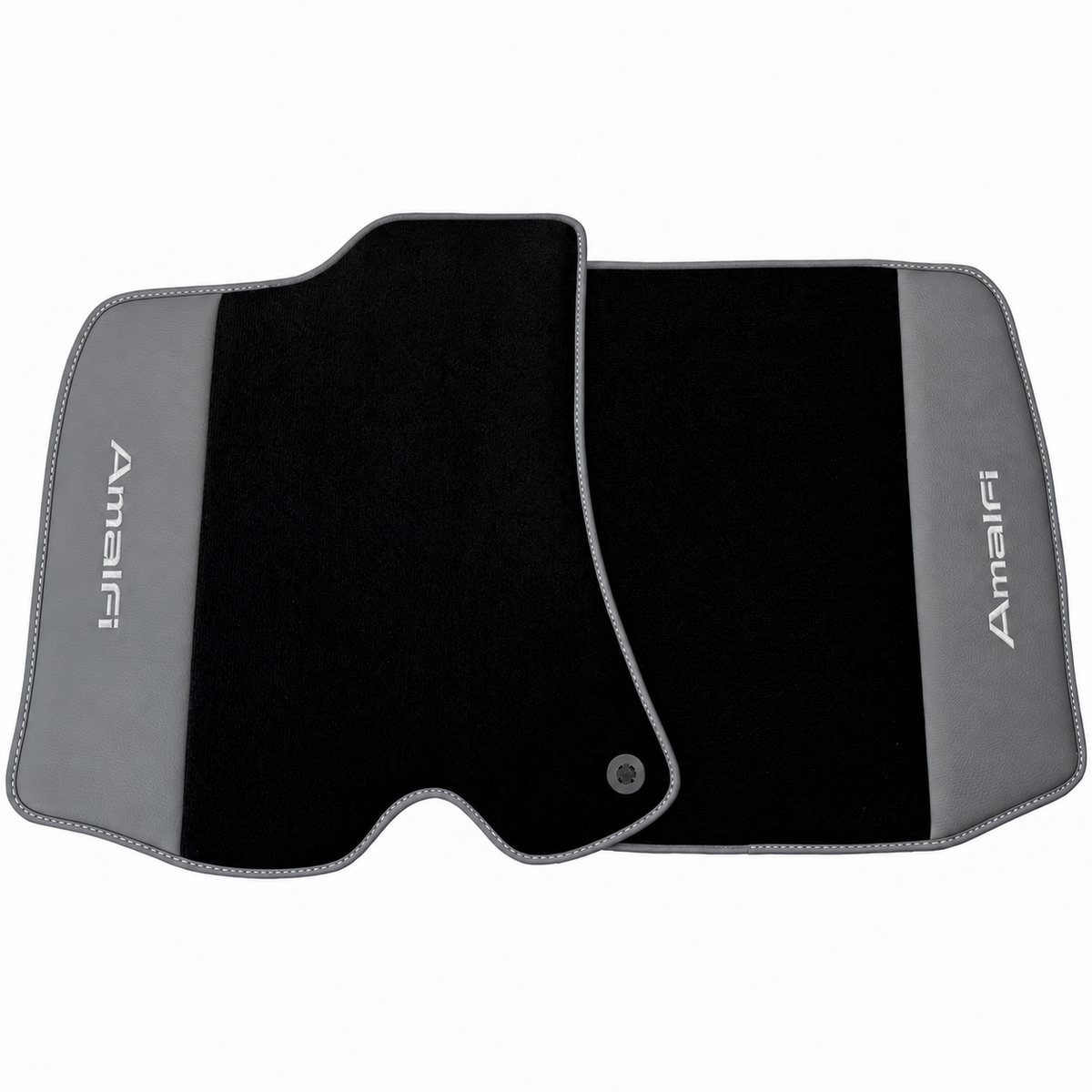 Customizable Leather Trunk Floor Mats with Single Diamond Pattern for Ferrari Roma (2021-2027)