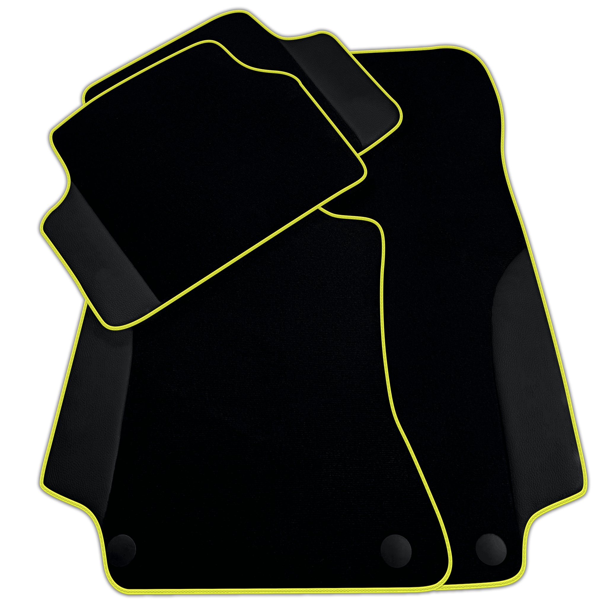 Customizable Black Floor Mats For Mercedes Benz CLS-Class C219 (2004-2010)