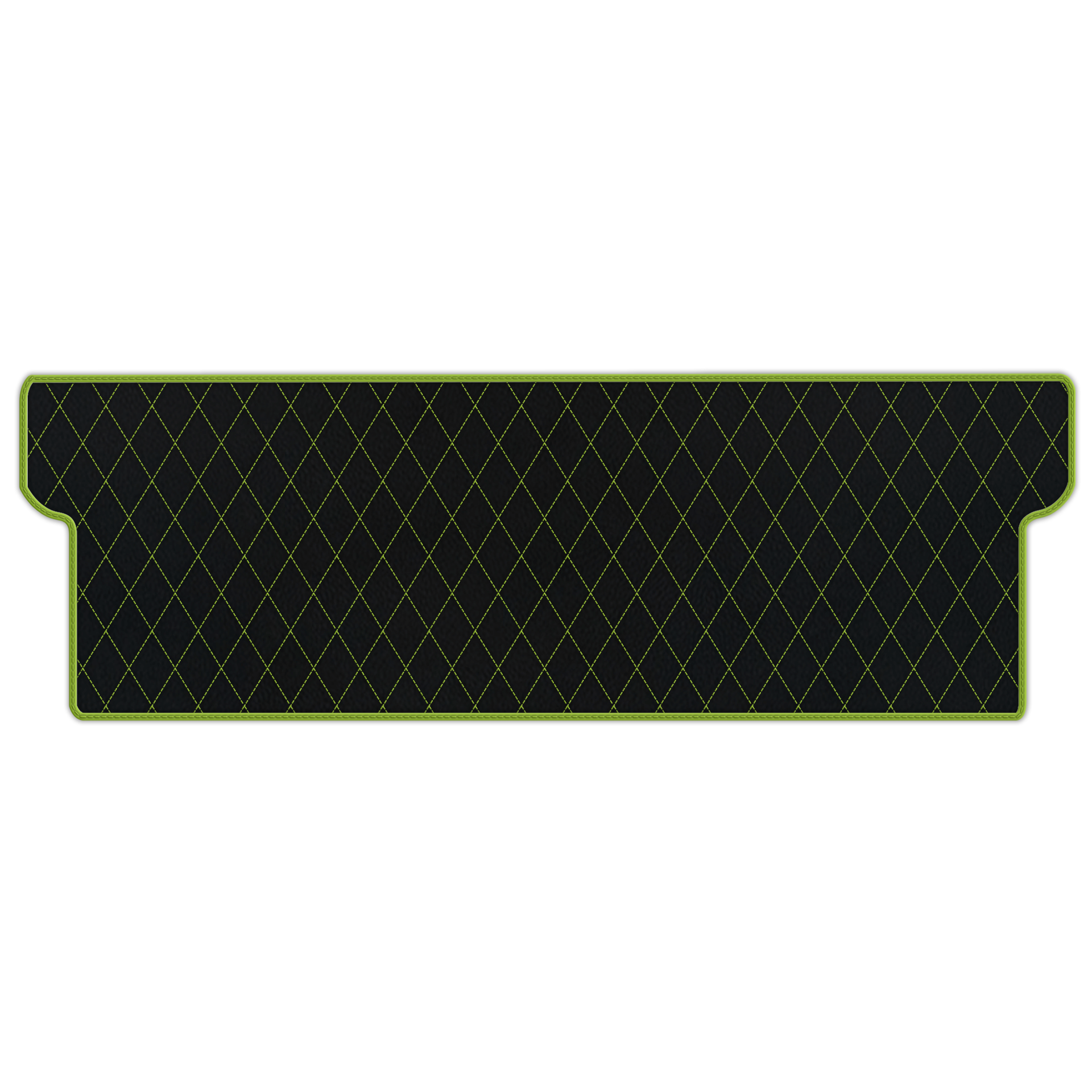 Customizable Leather Trunk Floor Mats with Double Diamond Pattern for Ferrari Dino GT4 (1973-1979) - AutoWin