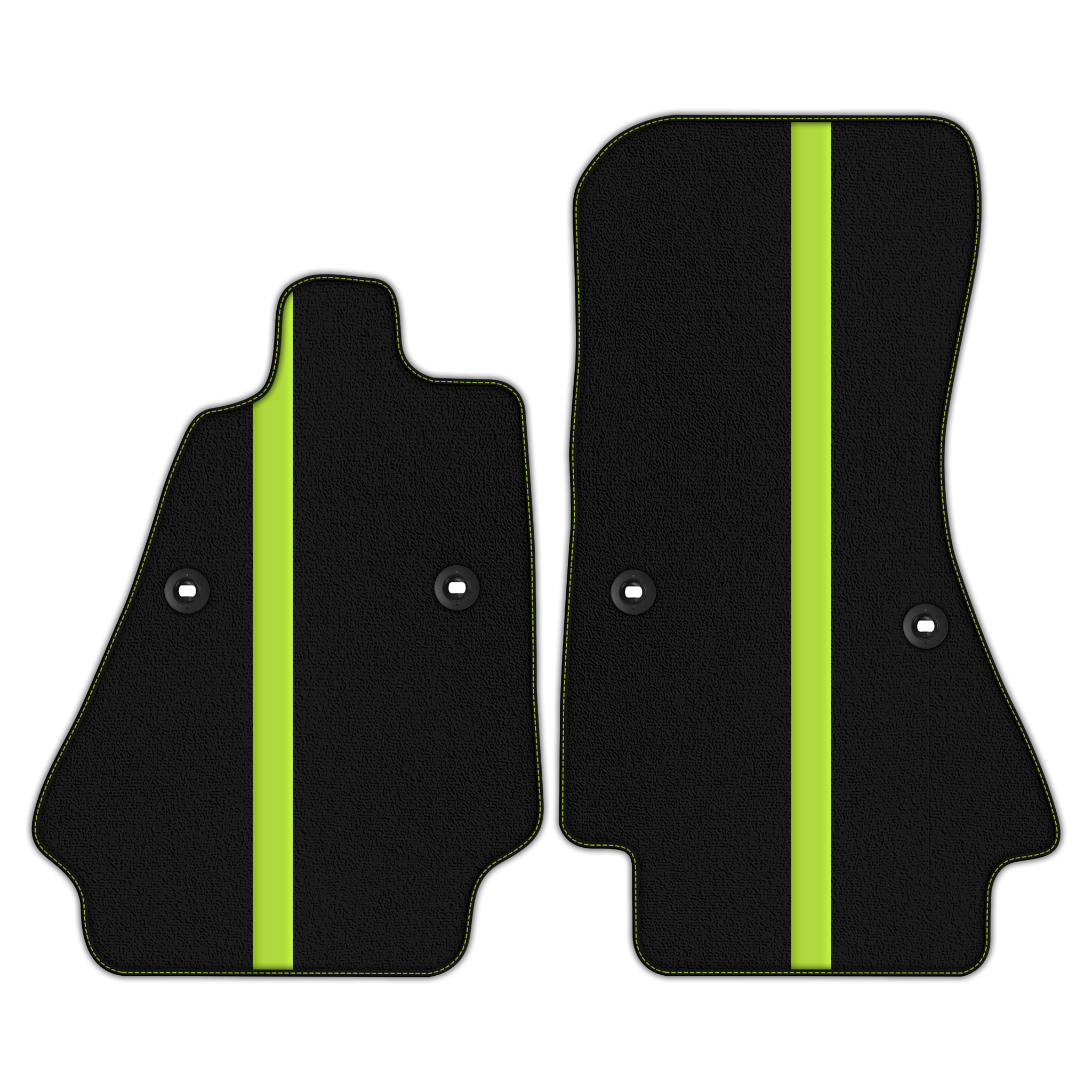 Premium Custom Black Floor Mats for Bugatti Veyron (2005-2015)