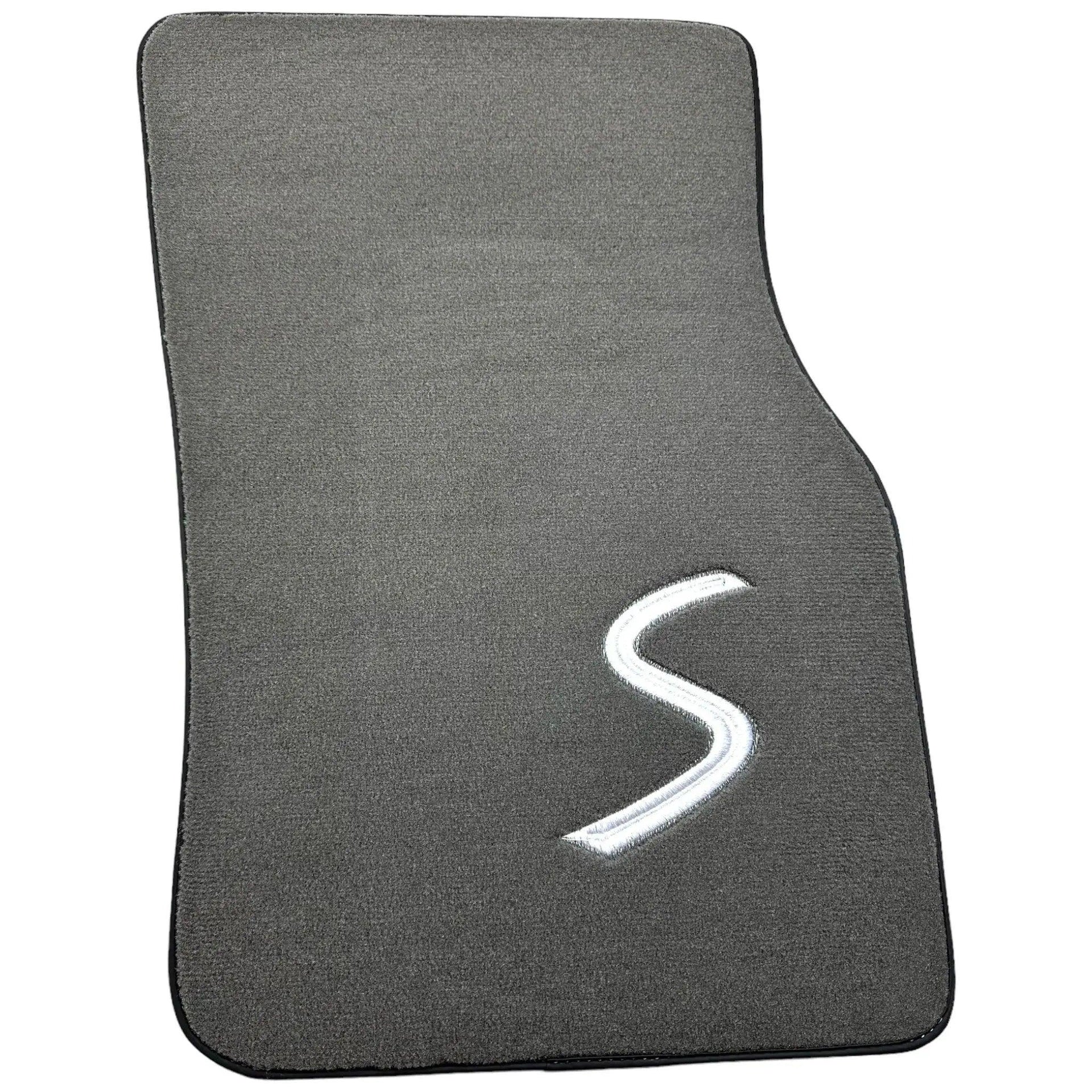 Grey Floor Mats for Mini Cabrio R52 Convertible (2004-2009) - AutoWin