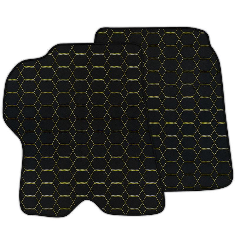 Customizable Hexagon Hex Pattern Floor Mats for Ferrari California (2008-2014)