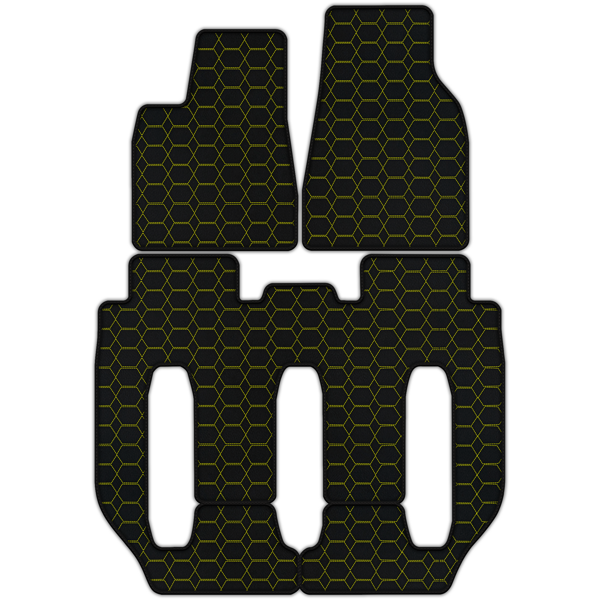 Custom Leather Floor Mats for Tesla Model X (2016-2017)