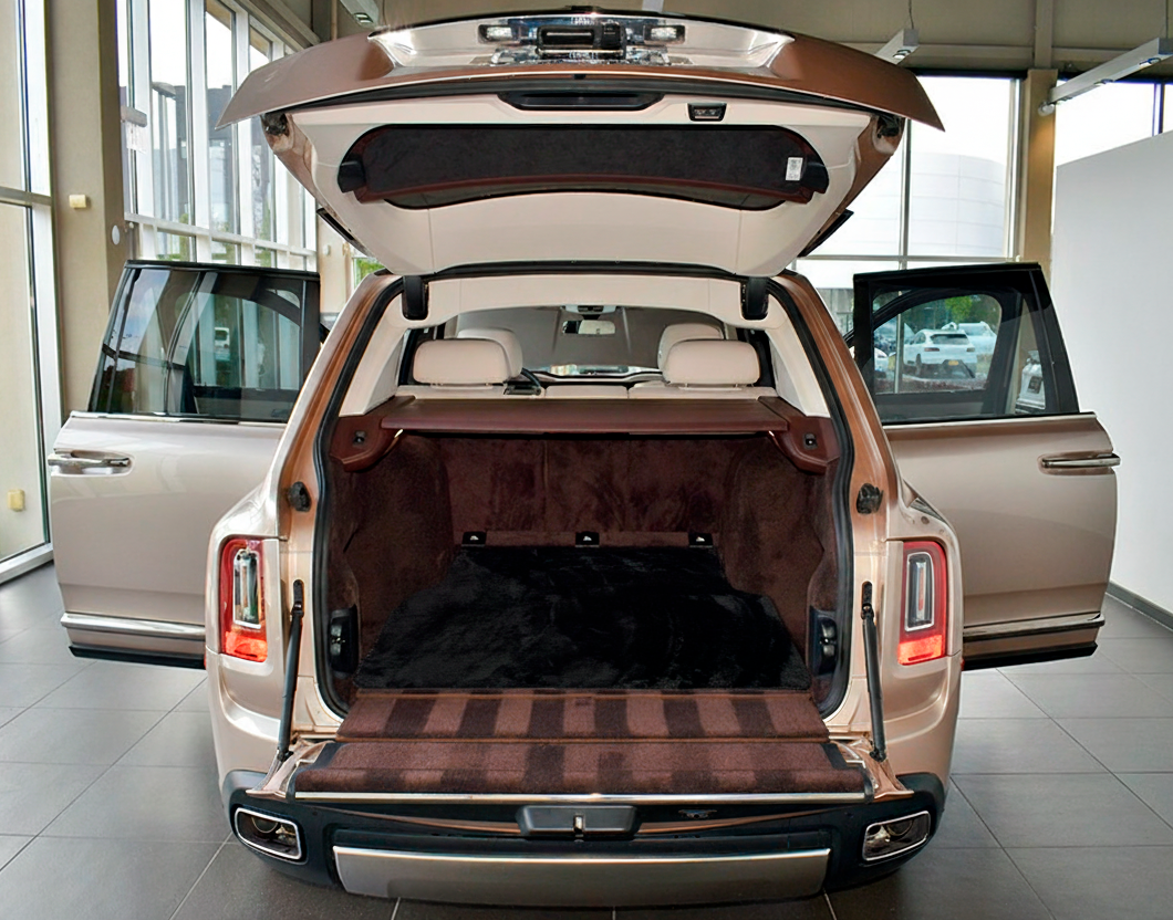 Floor Mats For Rolls Royce Wraith 2013-2023 Dark Blue - AutoWin.EU