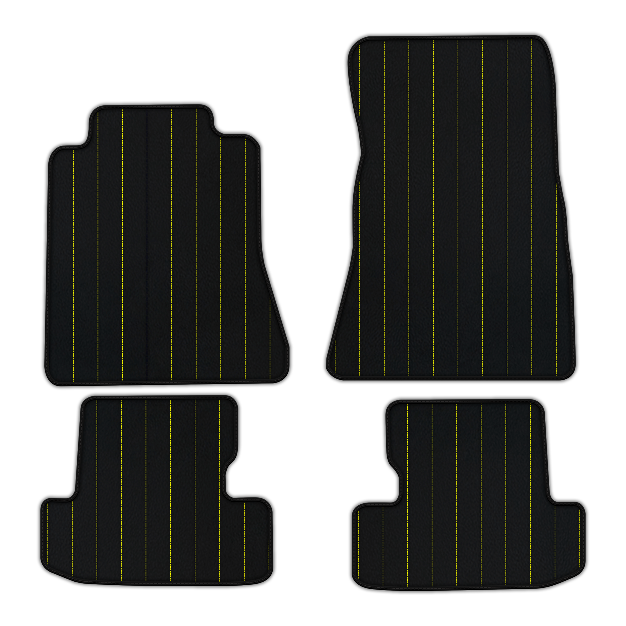 Customizable Leather Floor Mats for Ford Mustang VI (2015-2023)